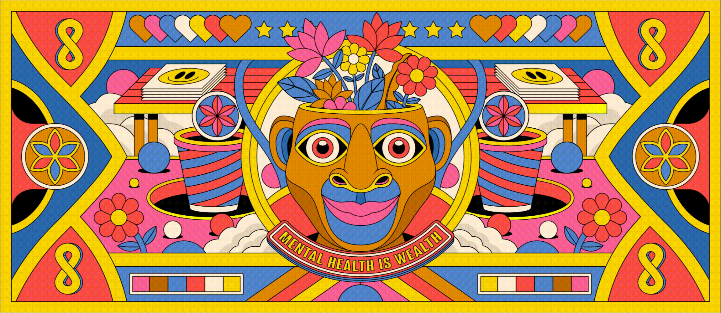 Mental Health is Wealth by David Oku #117