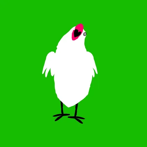 Parakeet Yeet on Green
