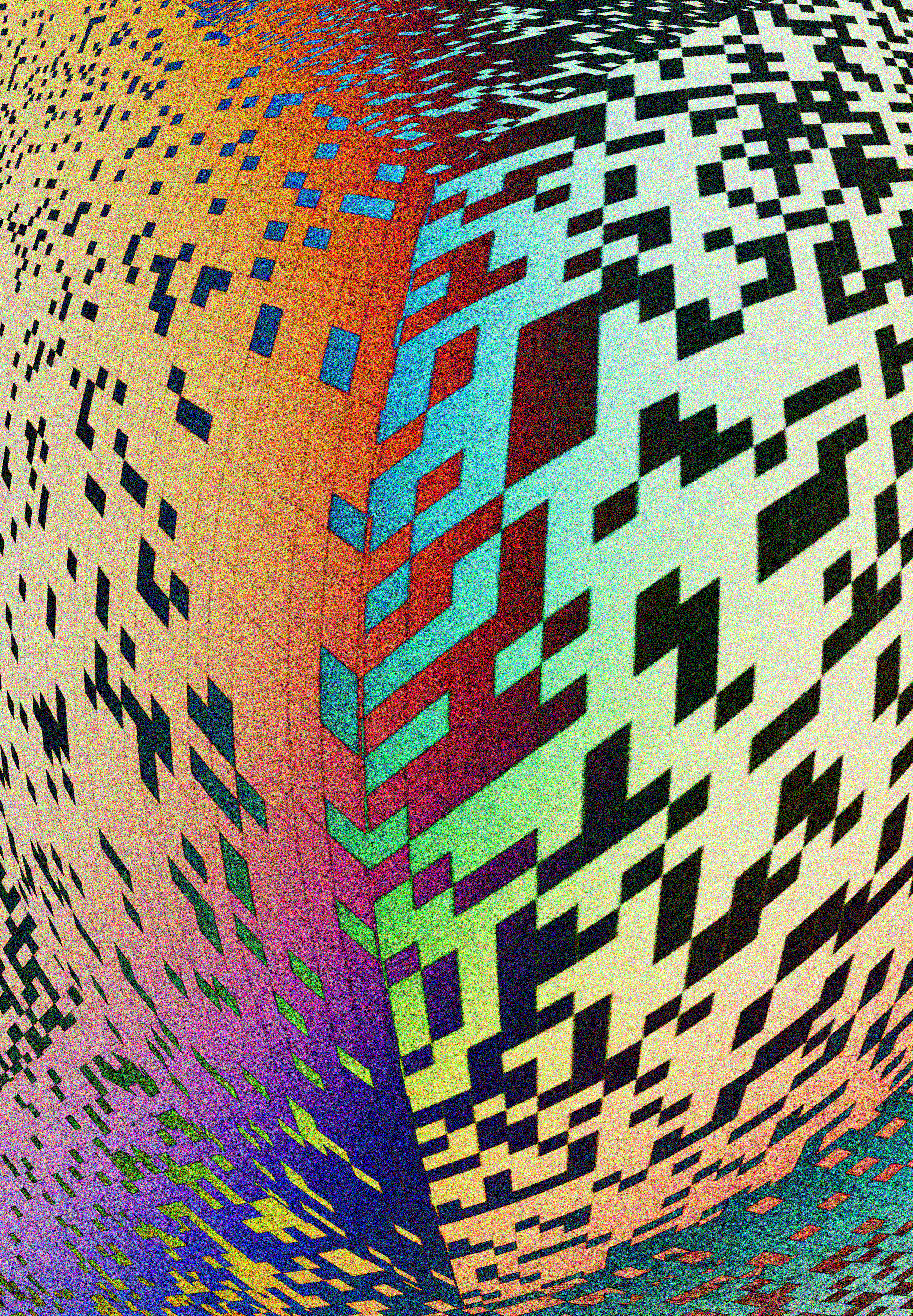 Var Density Cluster - Hexahedron Array 6