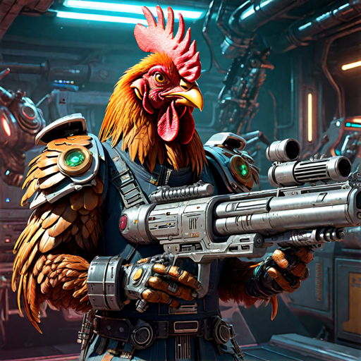 Fighter Soldier Rooster