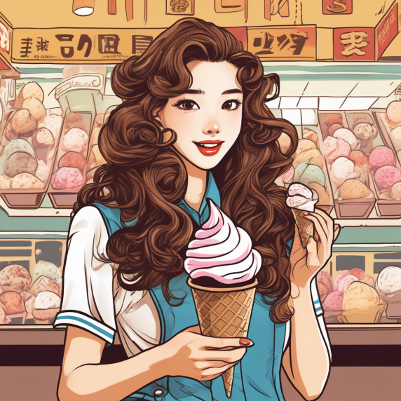 Ice cream girl#586