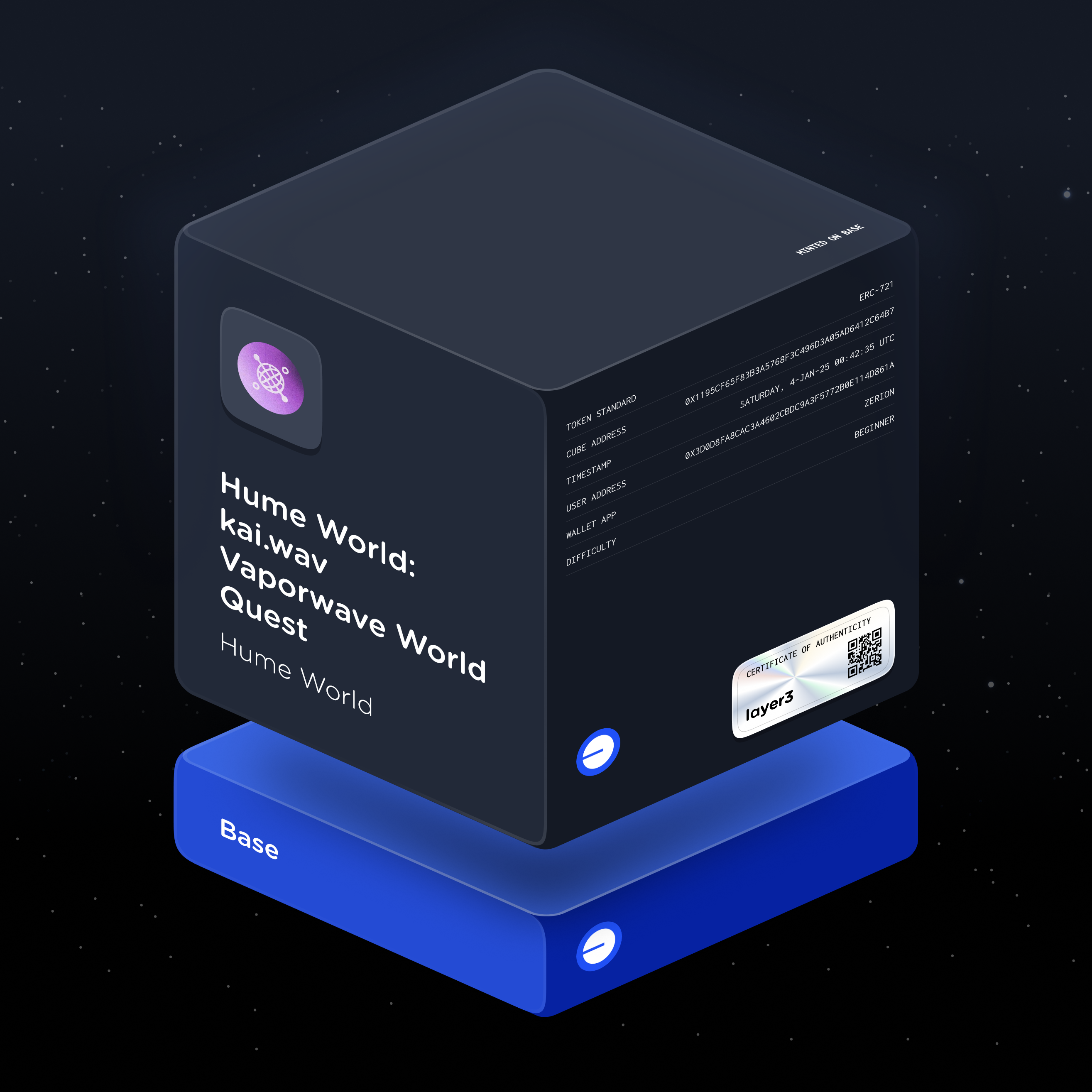 Hume World: kai.wav Vaporwave World Quest