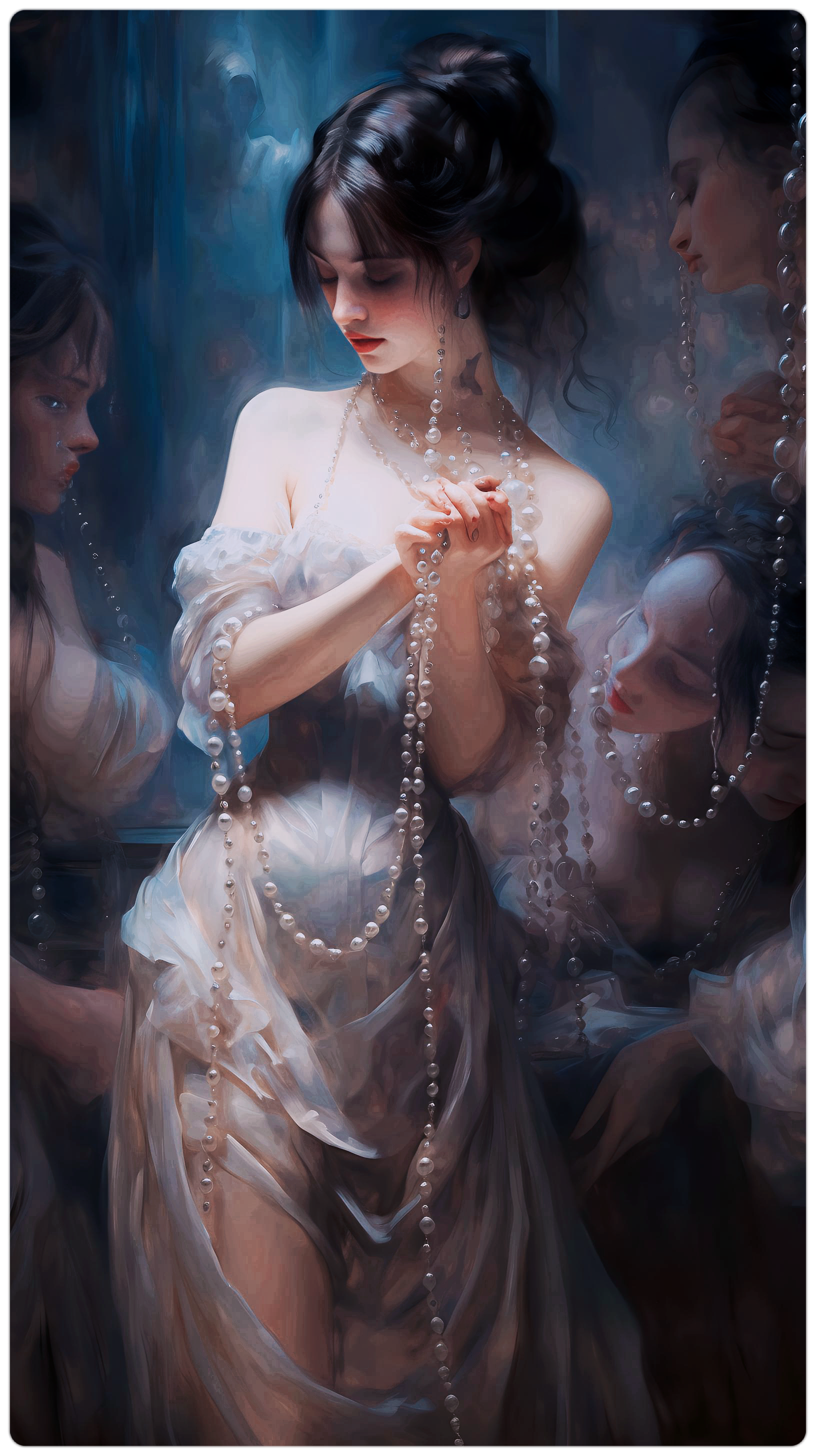 Girl With the Pearl Necklace #5