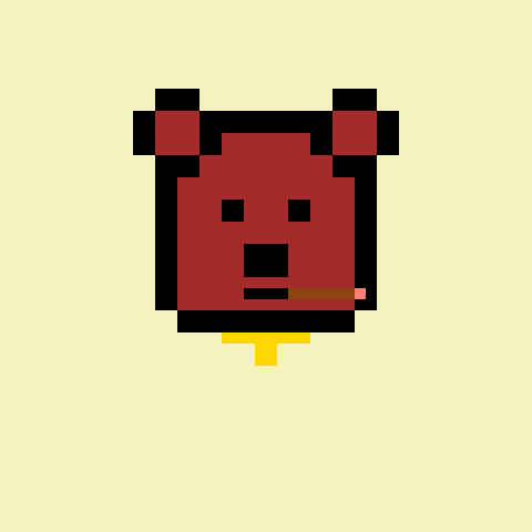 Pixel Bear #1950