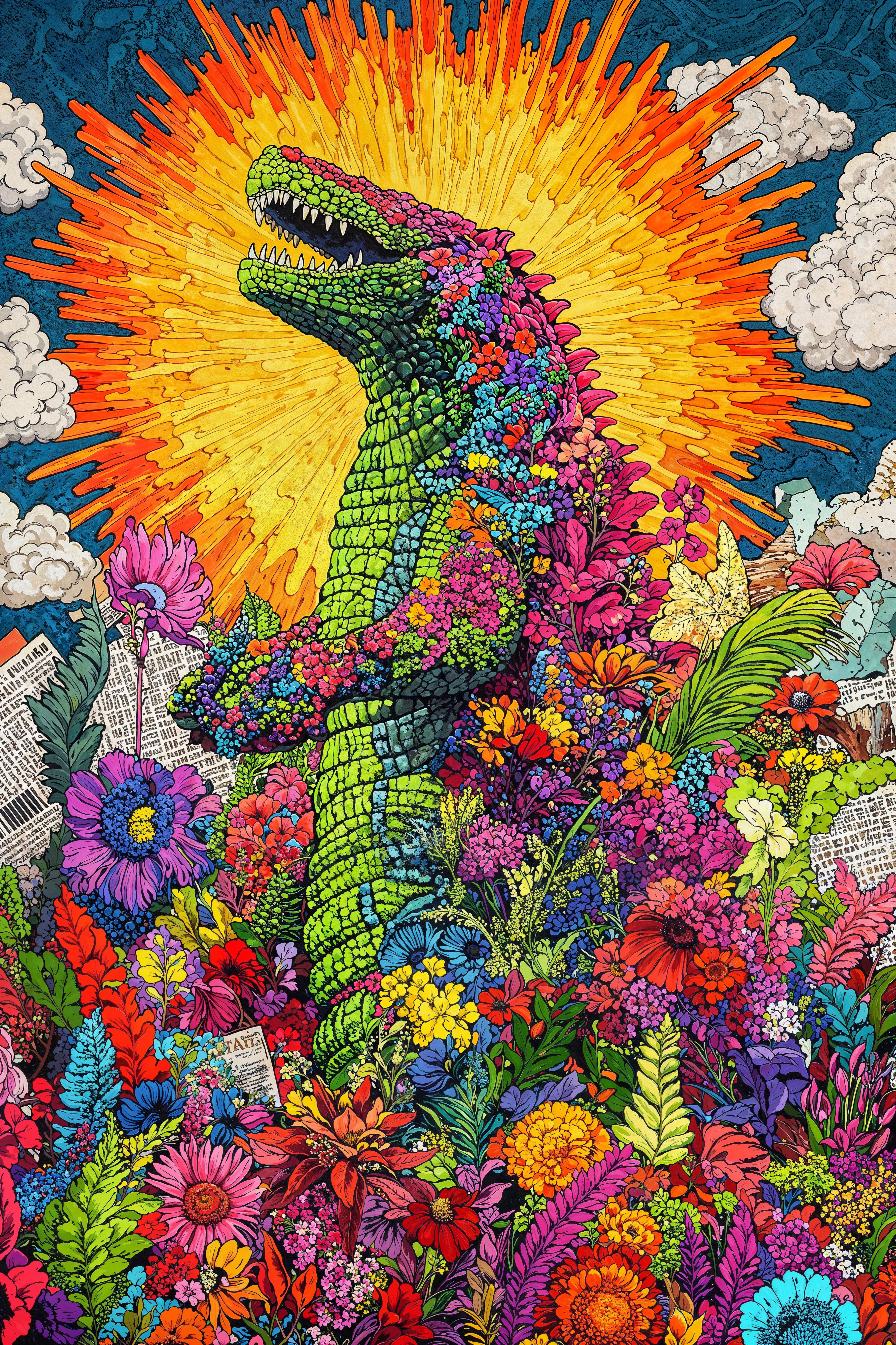 the gojira floral arrangements co