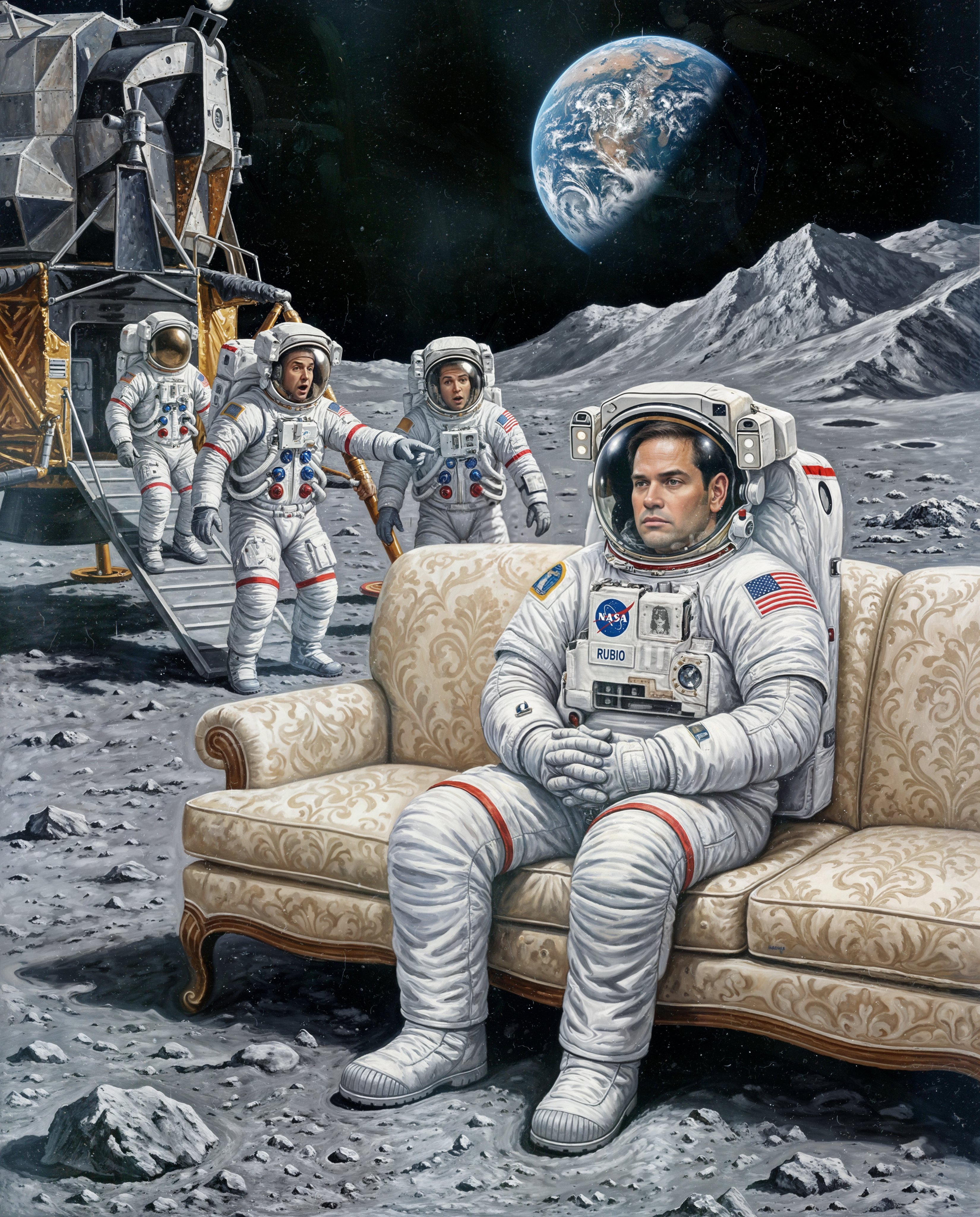 BACK ON THE MOON