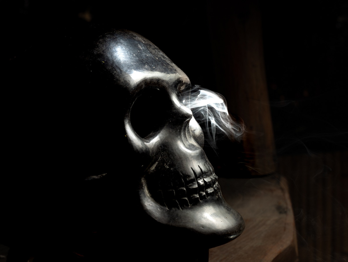 smoke and skull #1