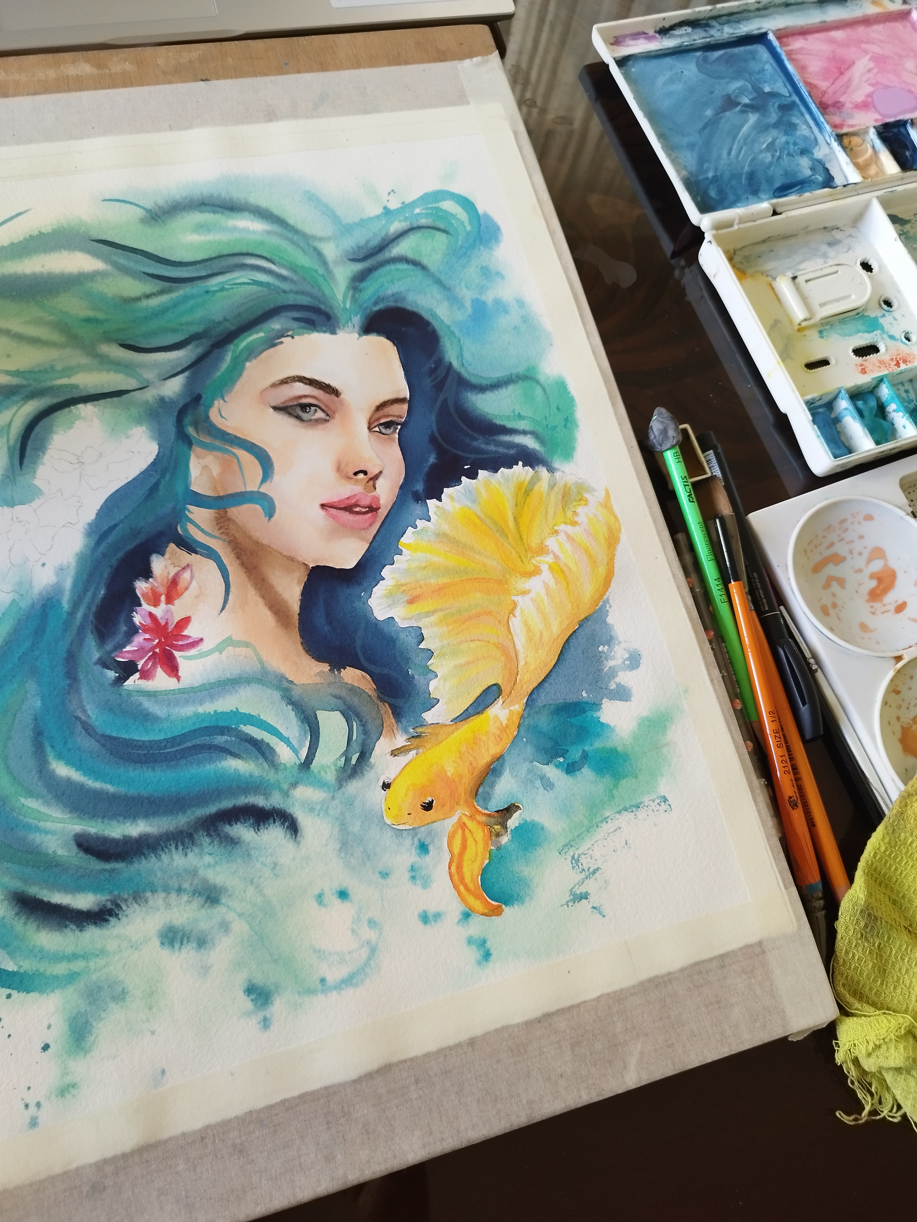 Breathtaking moment of painting #36