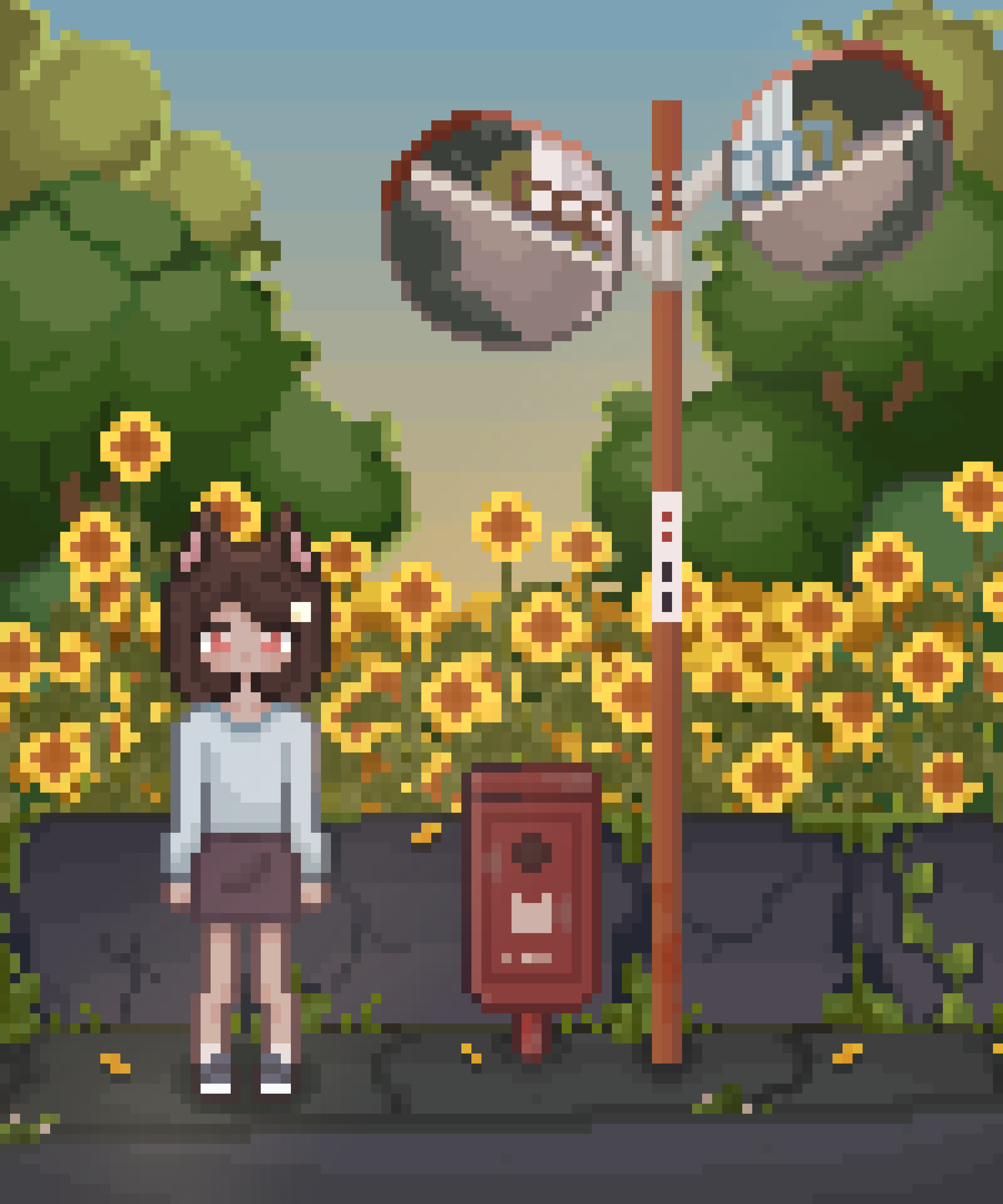 Sunflower Girl 