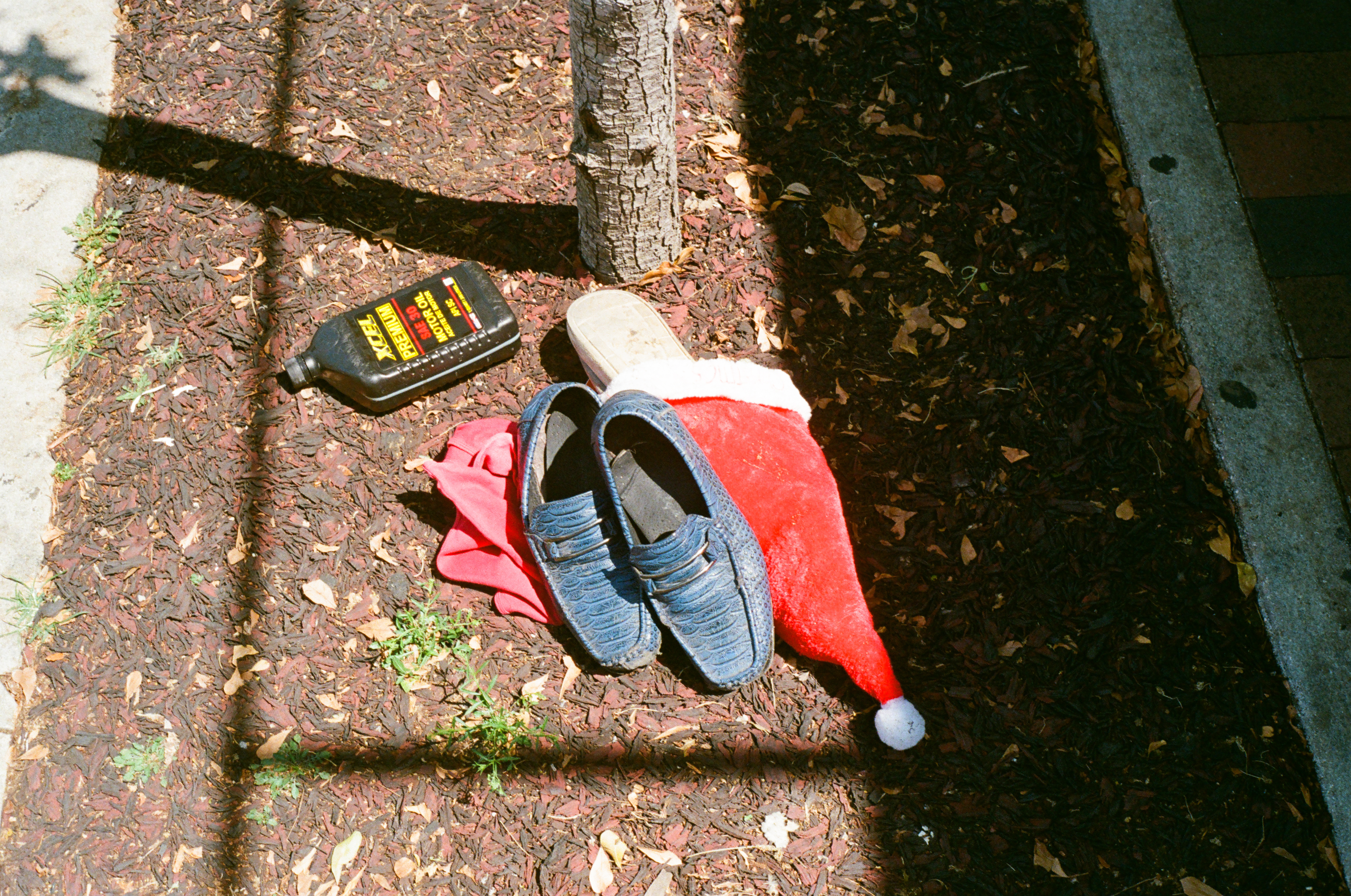 Random stuff left on the road