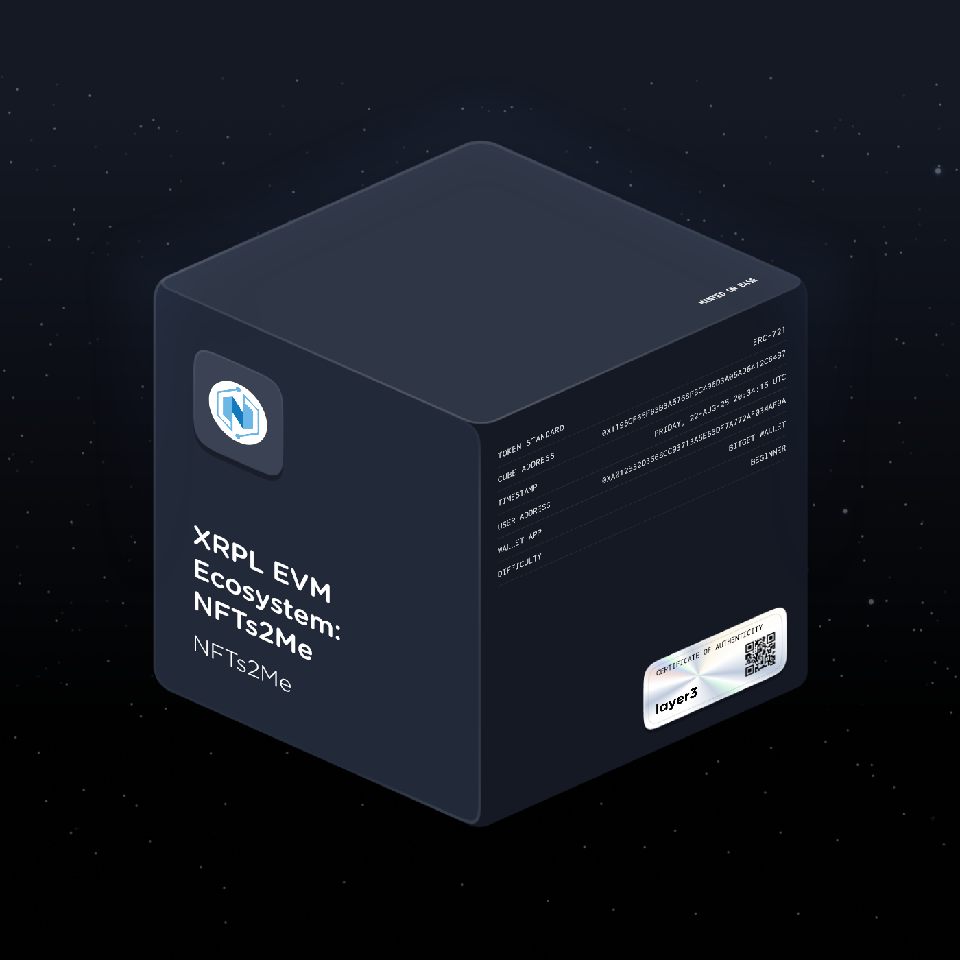 XRPL EVM Ecosystem: NFTs2Me