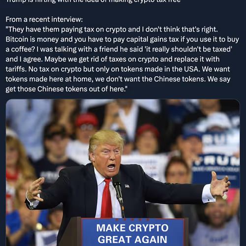 NO TAX ON CRYPTO