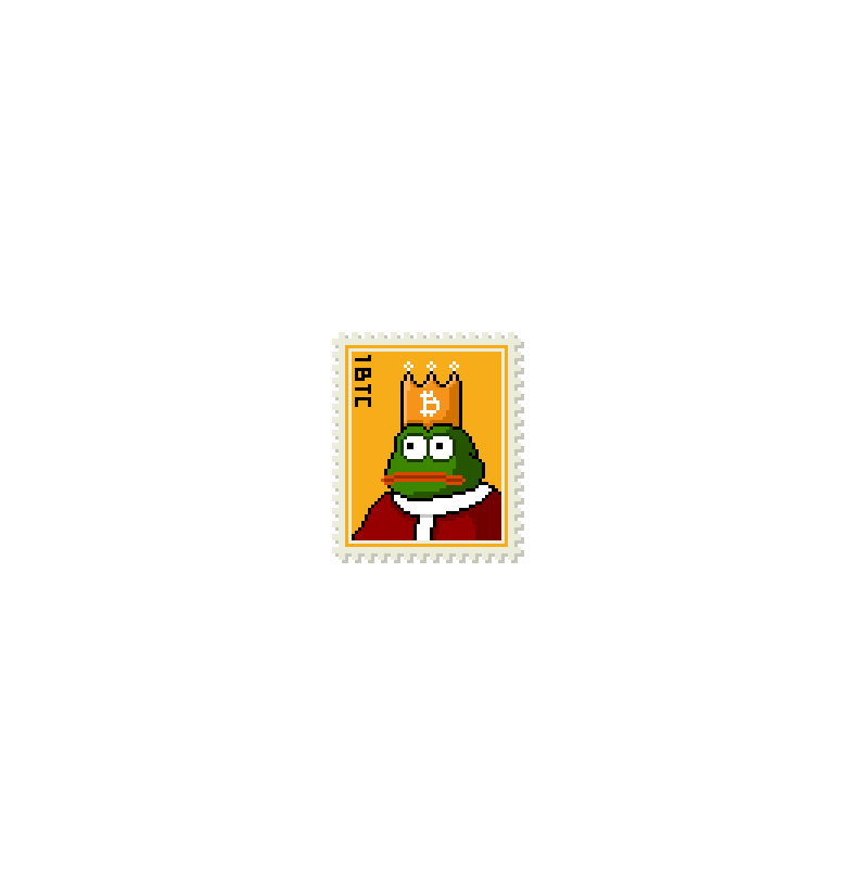 Pixel Stamps - 1 BTC