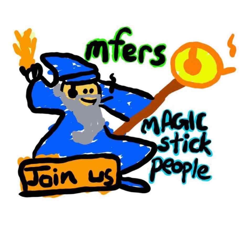 magic stick people