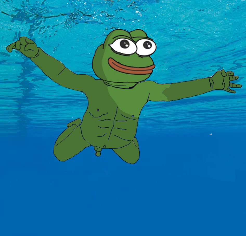 Underwater Baby Pepe