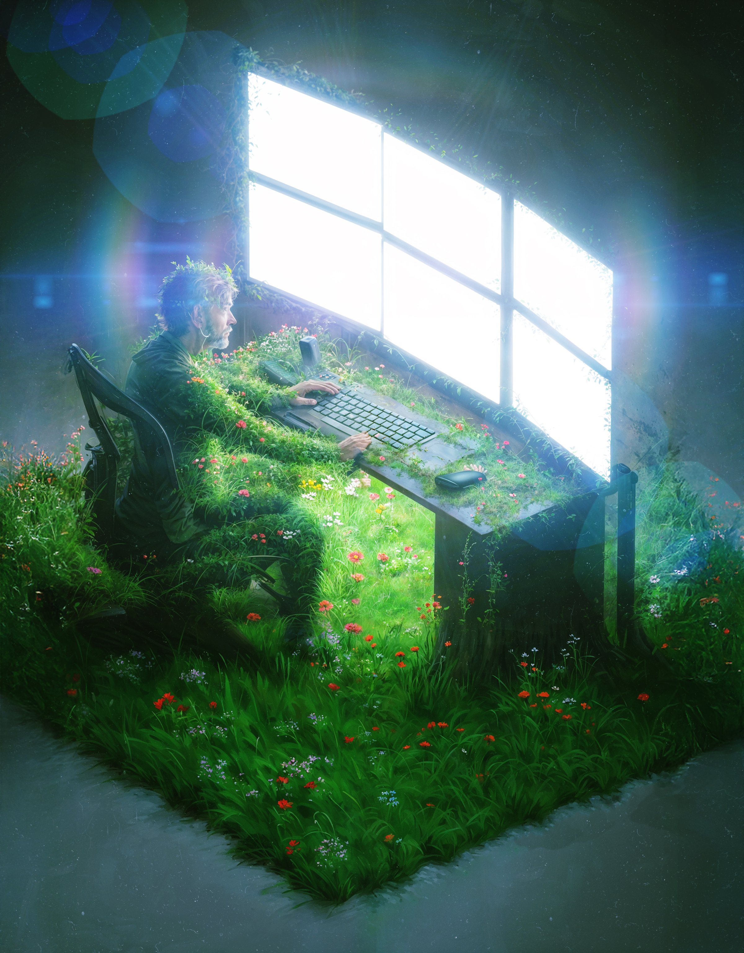 INEFFECTIVE GRASS TOUCHING