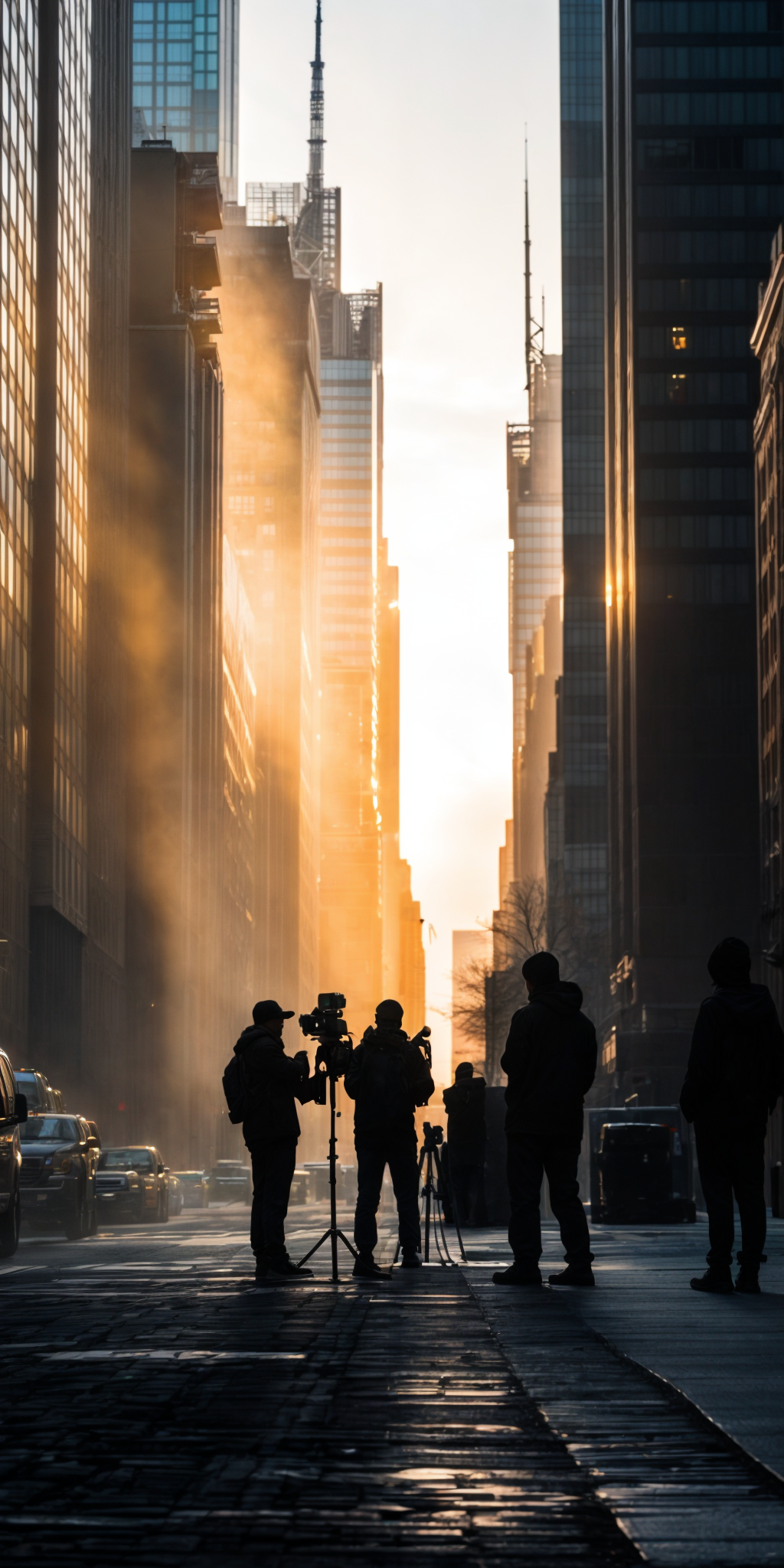 The day of the shooting at NY