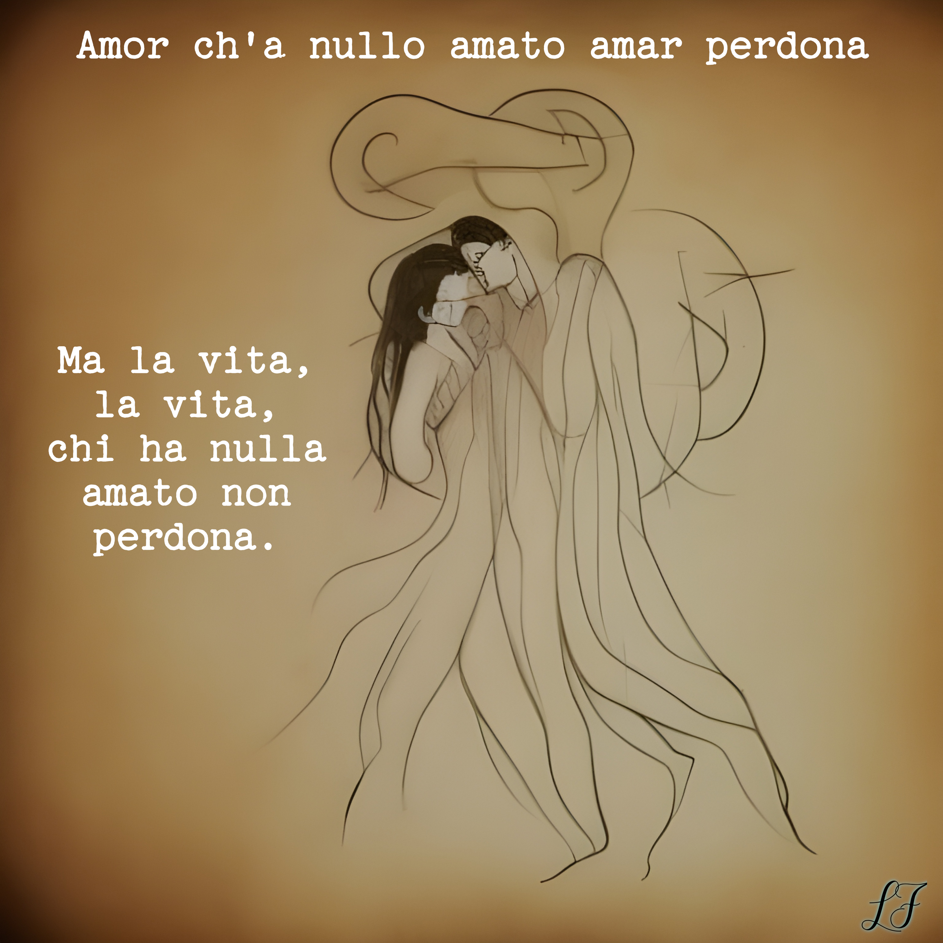 Amor ch'a nullo amato amar perdona #5