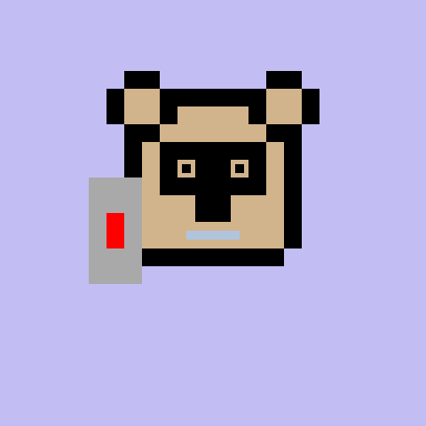 Pixel Bear #53639