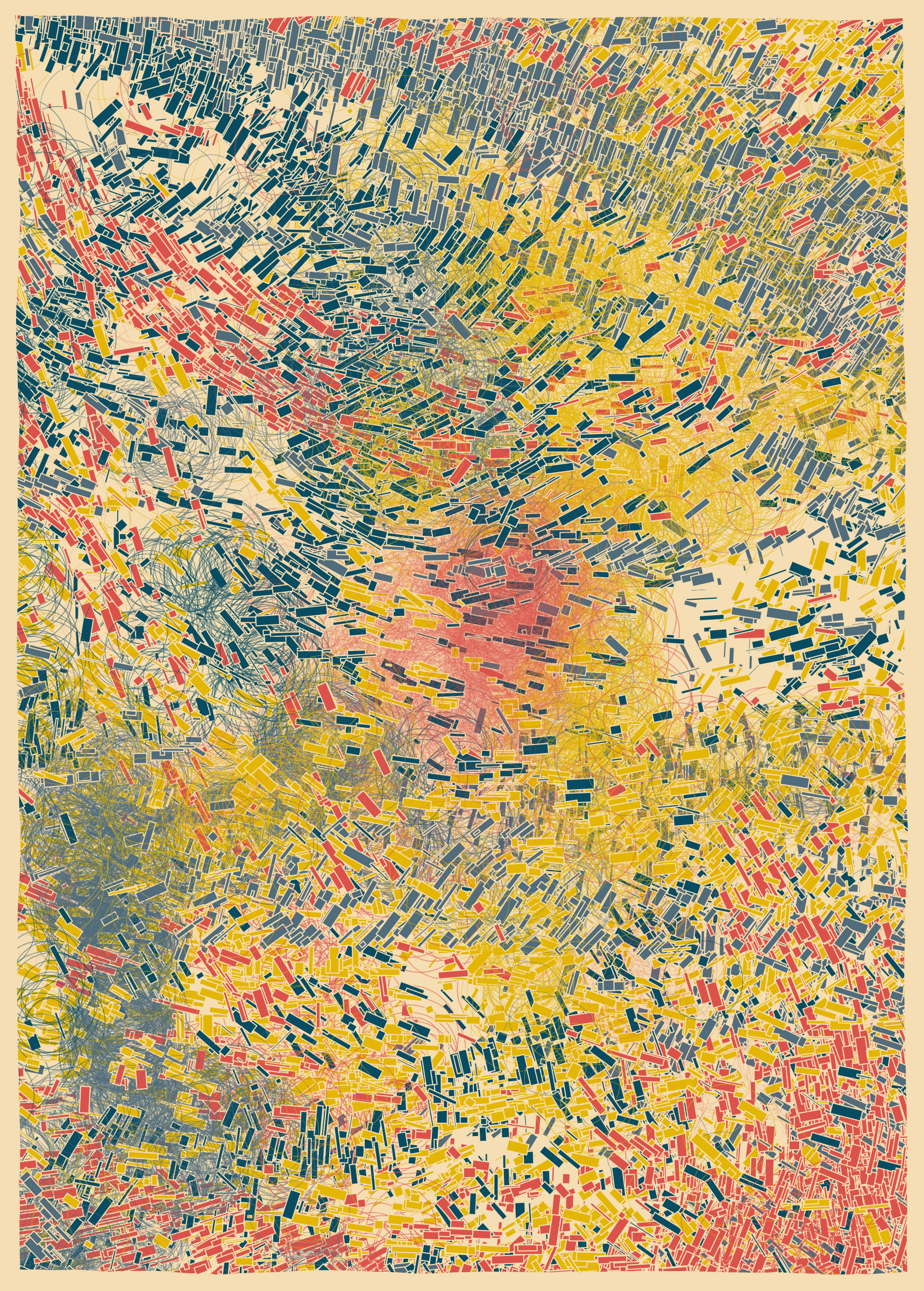 A joyful depiction of chaos