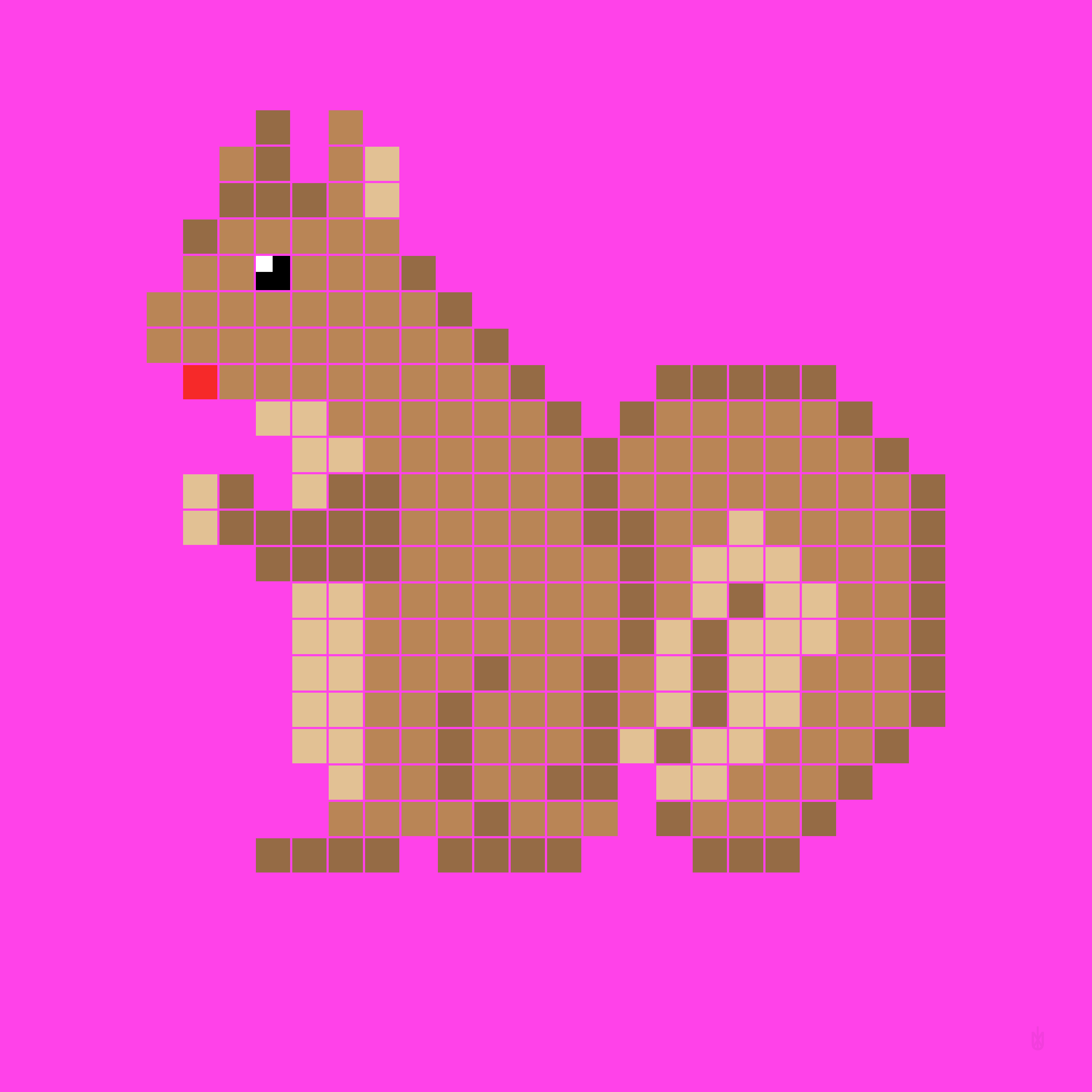 Squirrel Pixel - by tnga