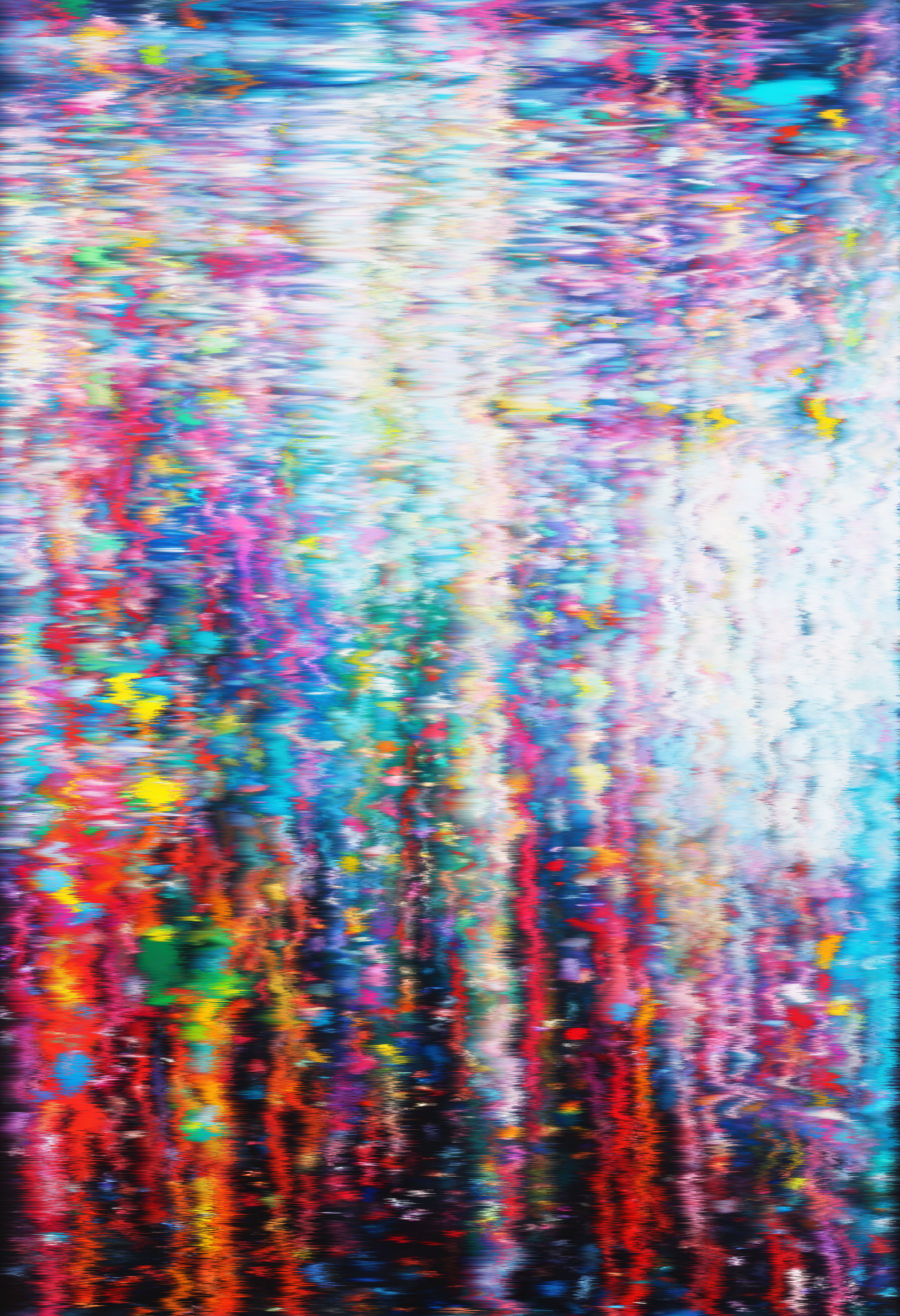 Bright yet empty - cosmic mirror mind