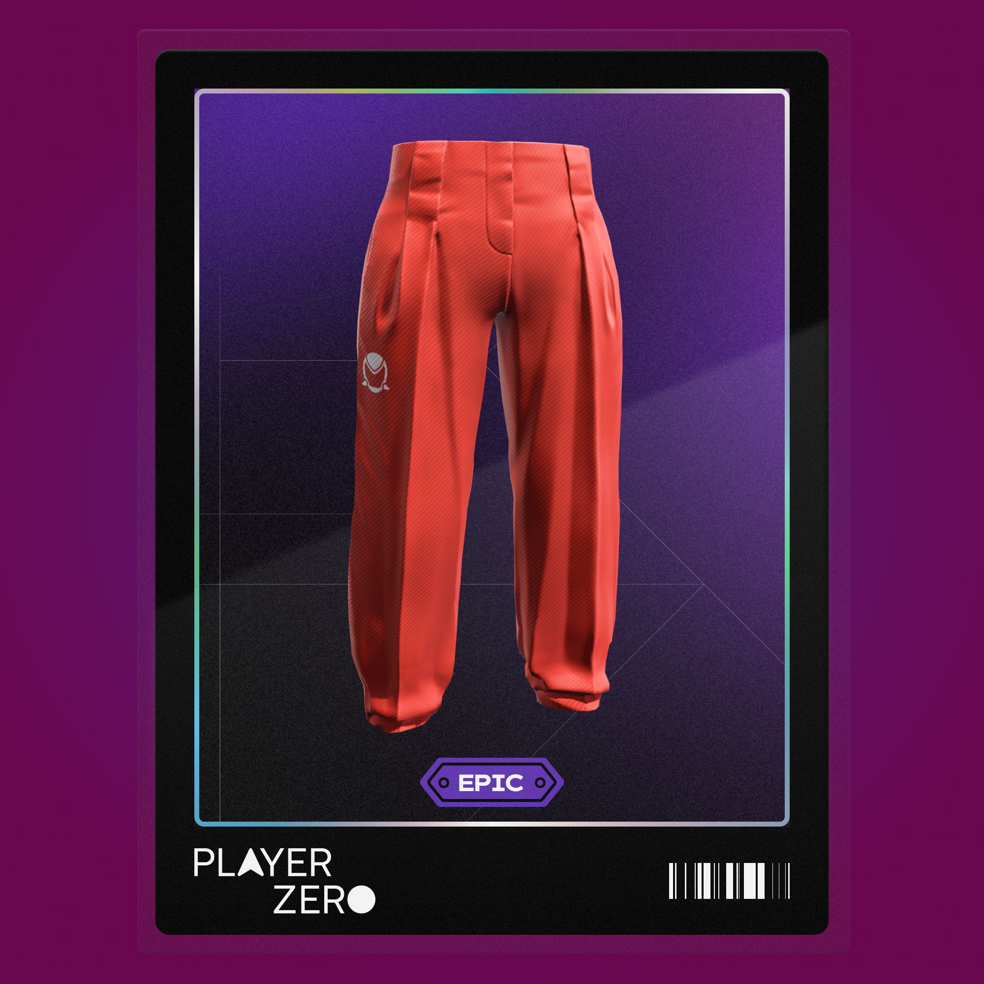 #65001 - Red Baggy Pants