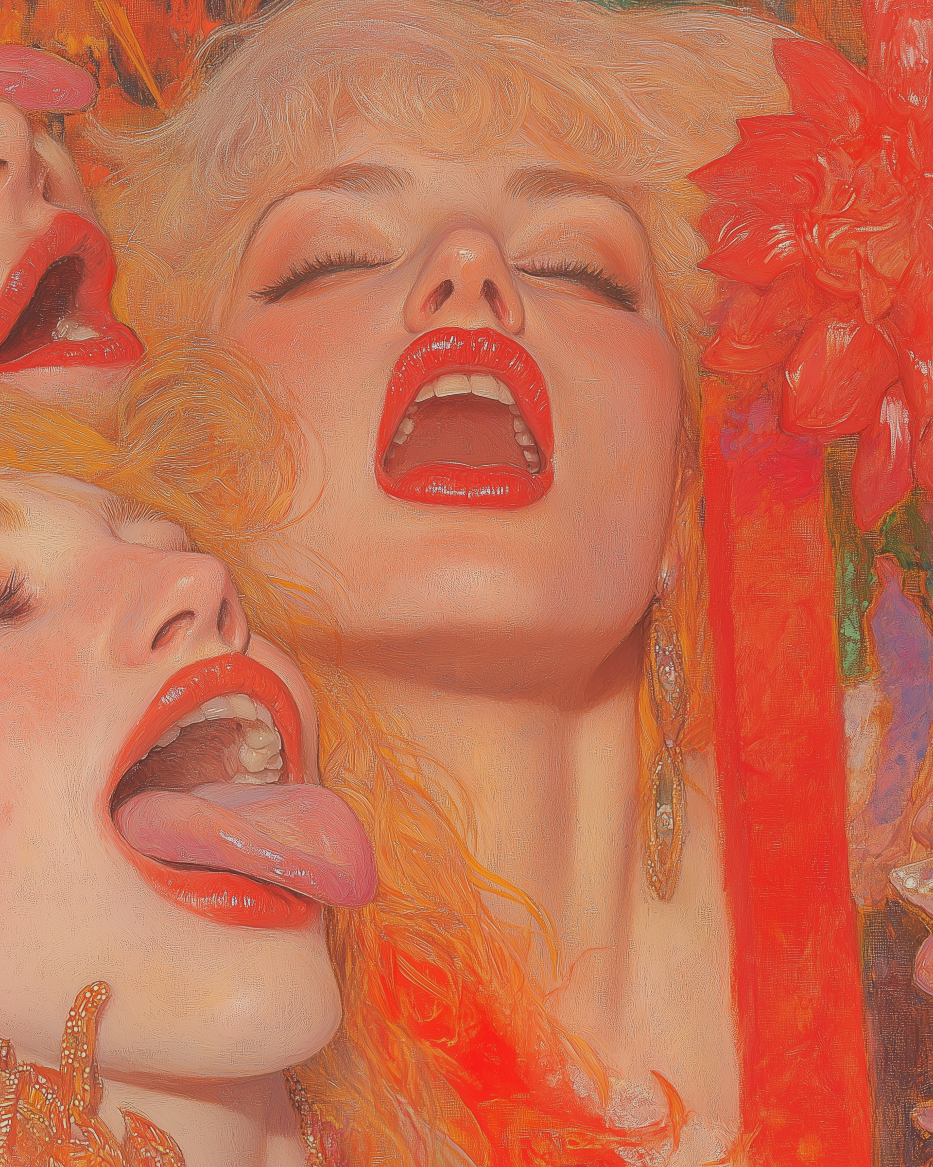 Loving loud, leaving quietly.