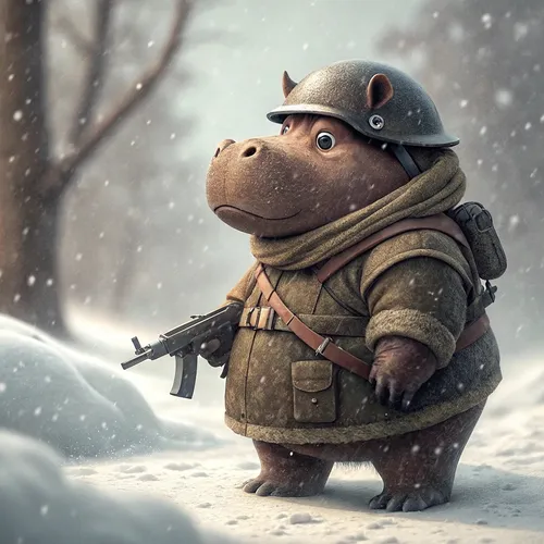Hippo Army On BASE #1461