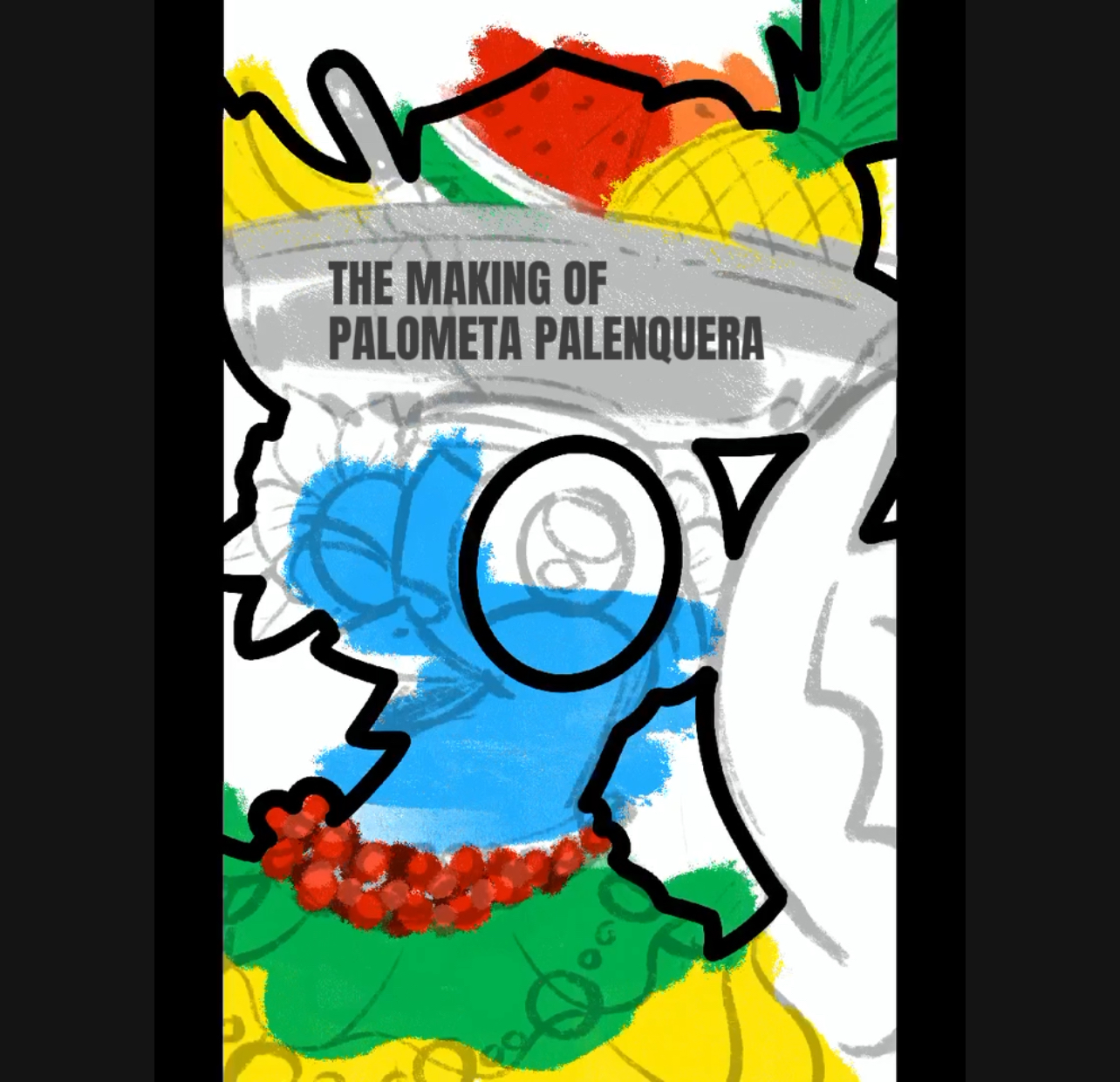 The making of Palometa Palenquera #209