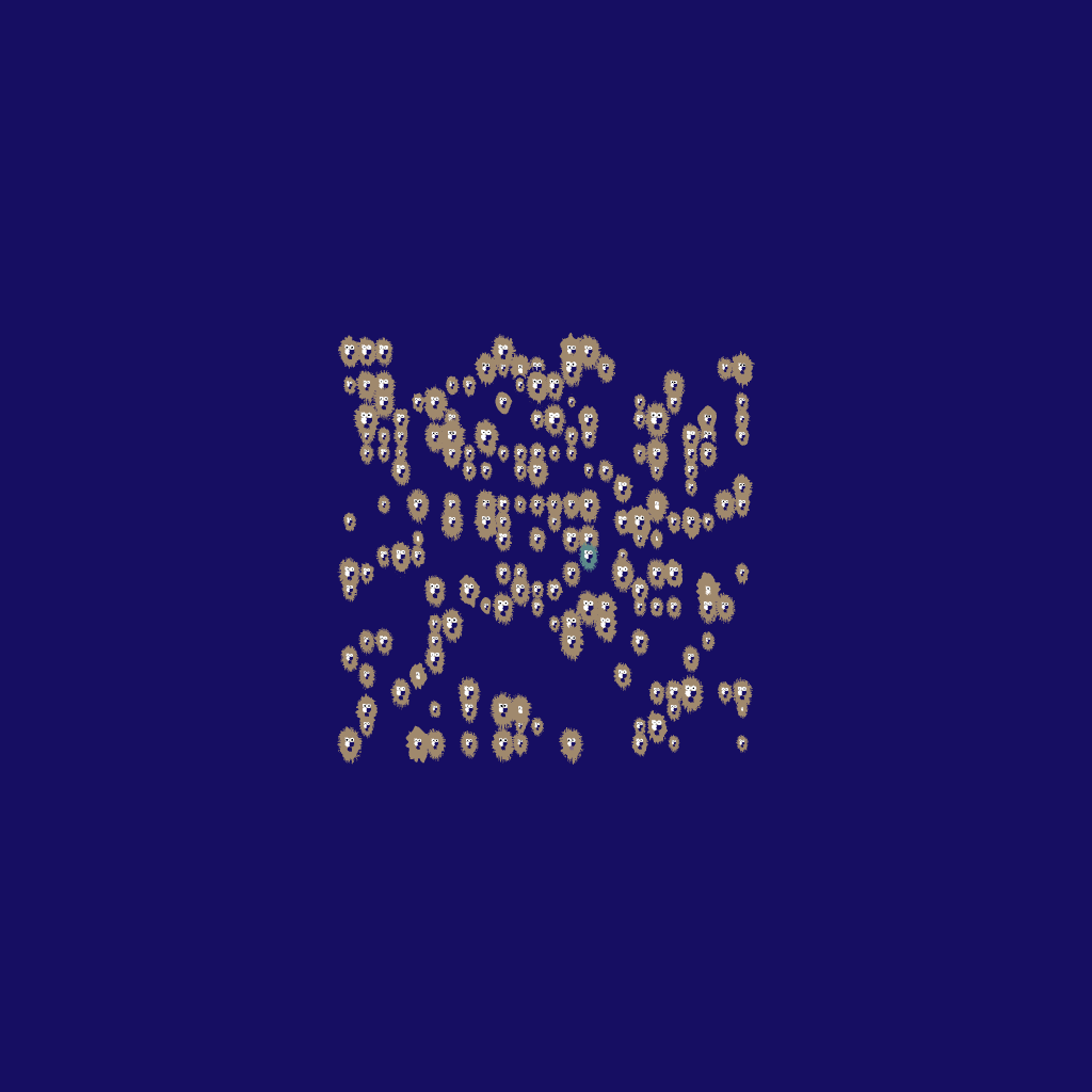 24x24 Basedpepen Blob with 364 Eyes #7