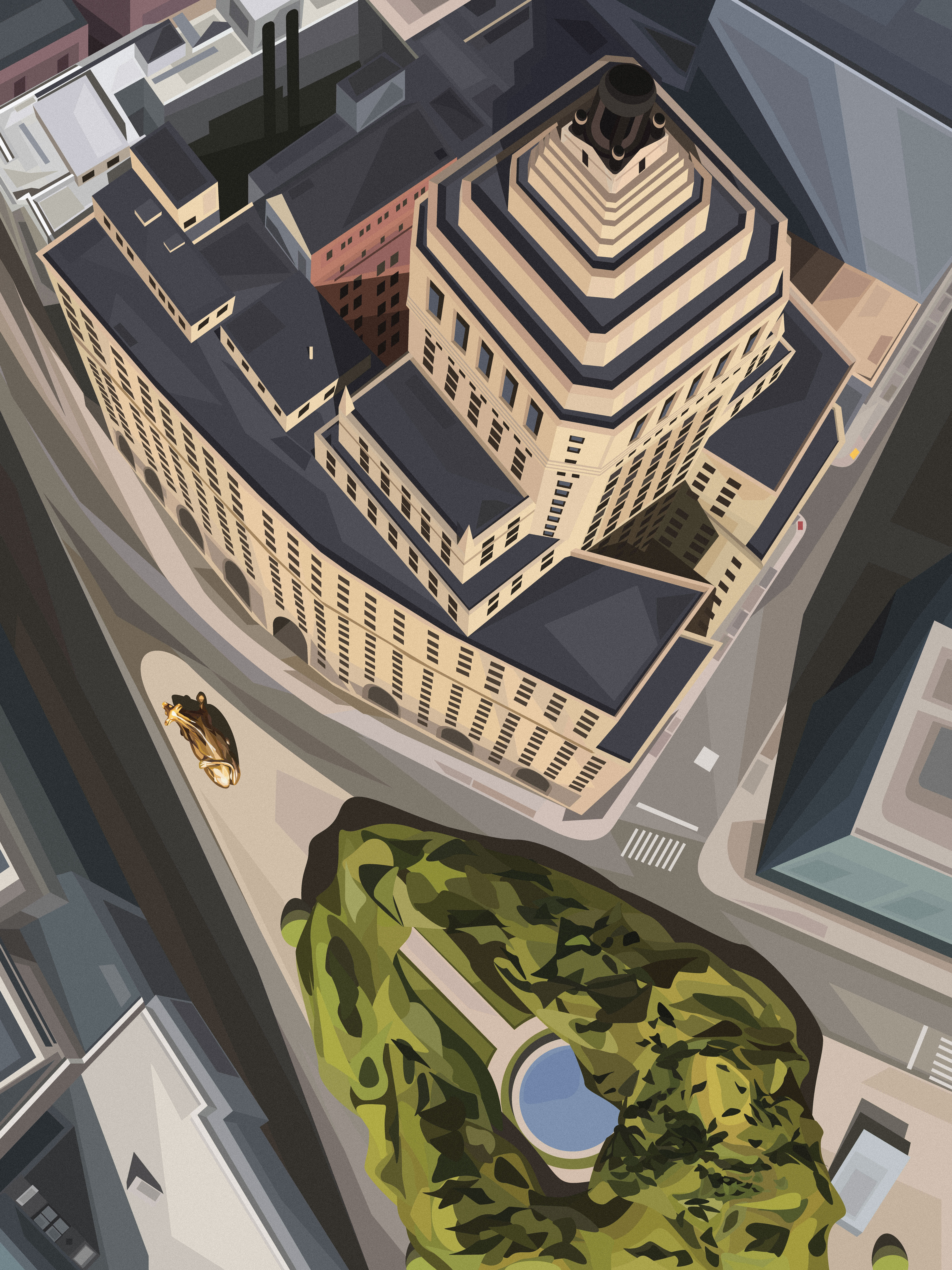 Charging Bull #72/75