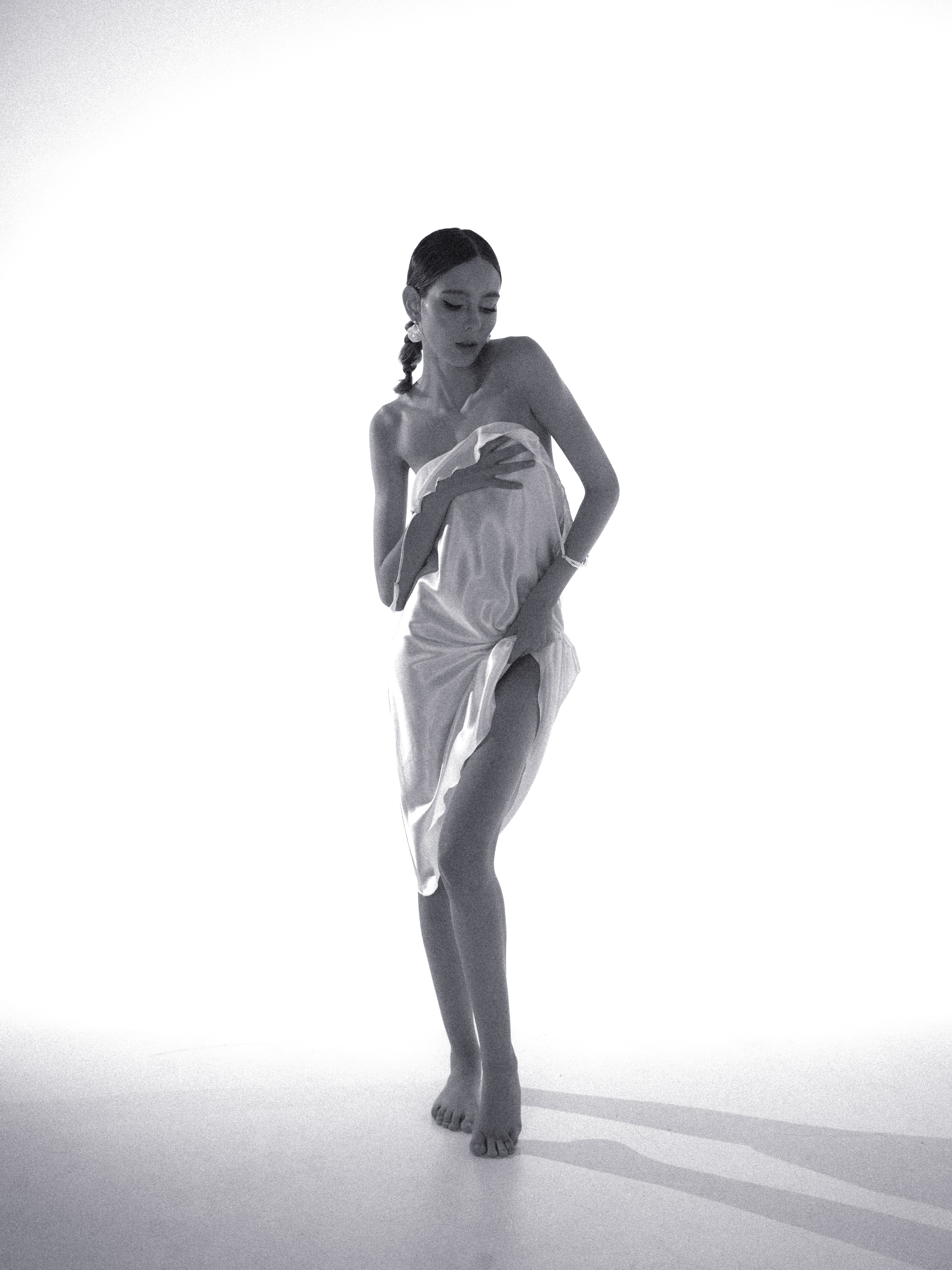goddess in robes