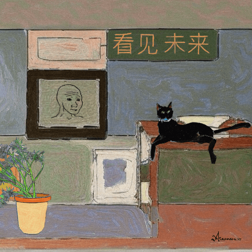 CⒶT IN THE BLØK #15