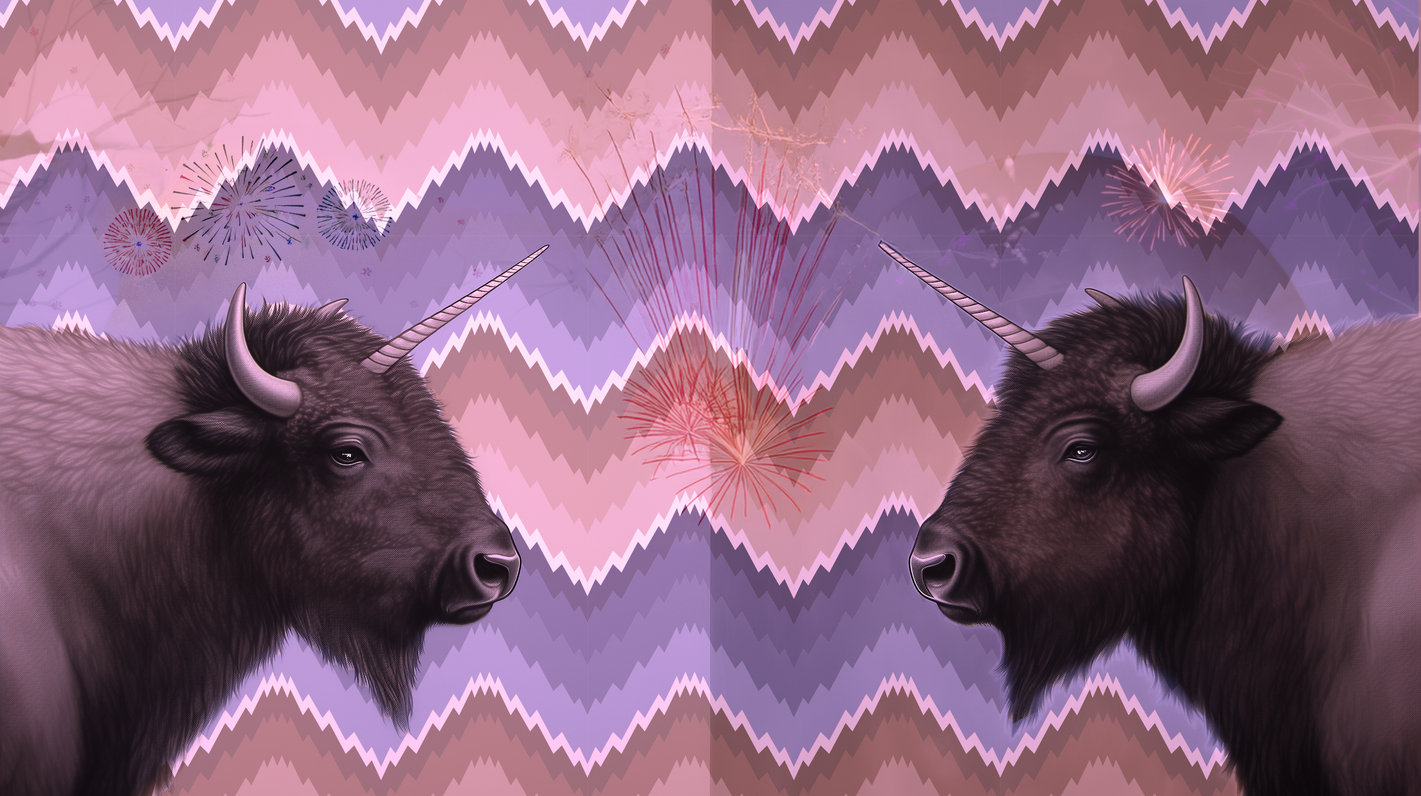 Bufficorn Fireworks for EthDenver