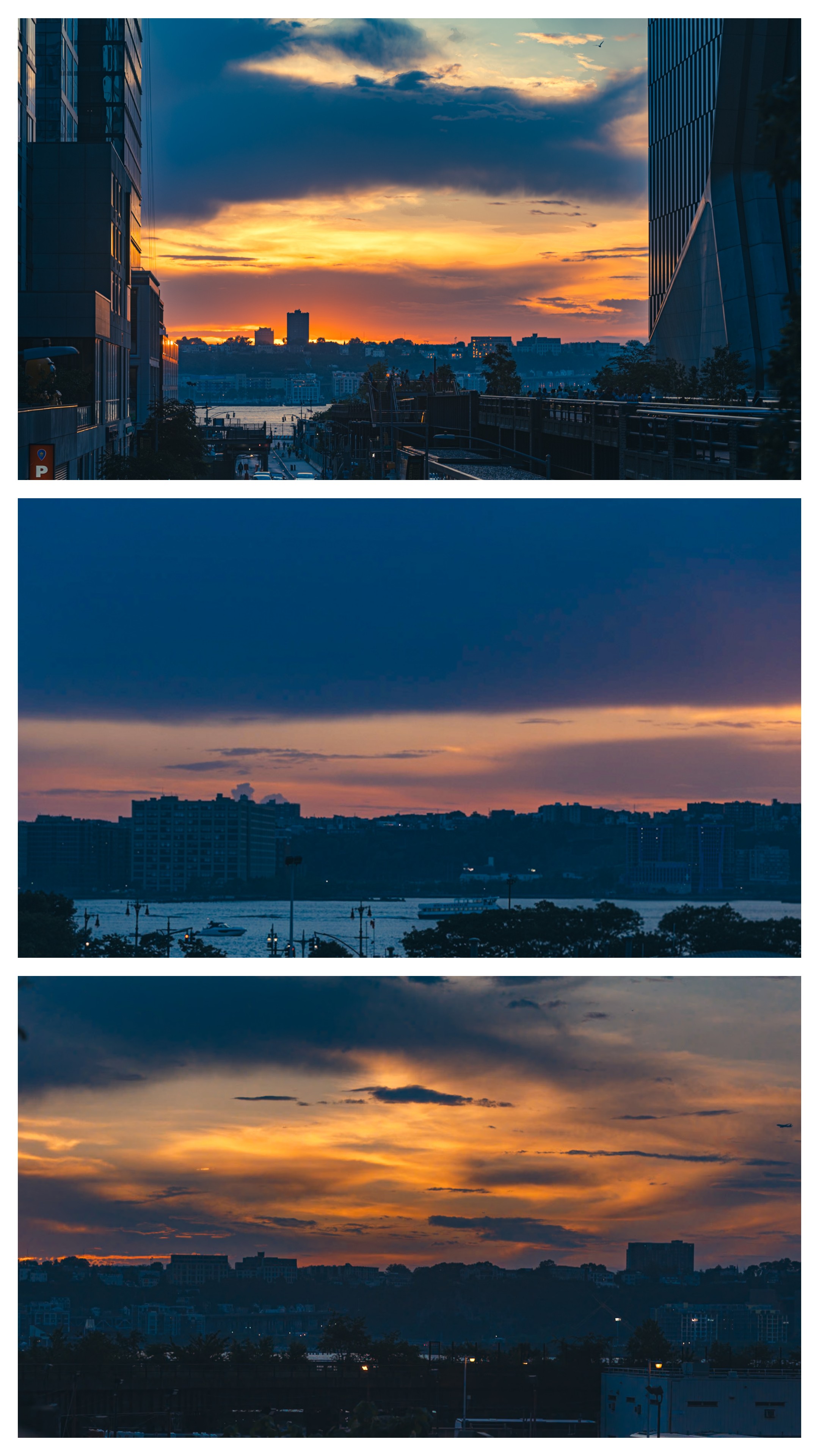 One evening on the High Line