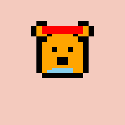 Pixel Bear #4639