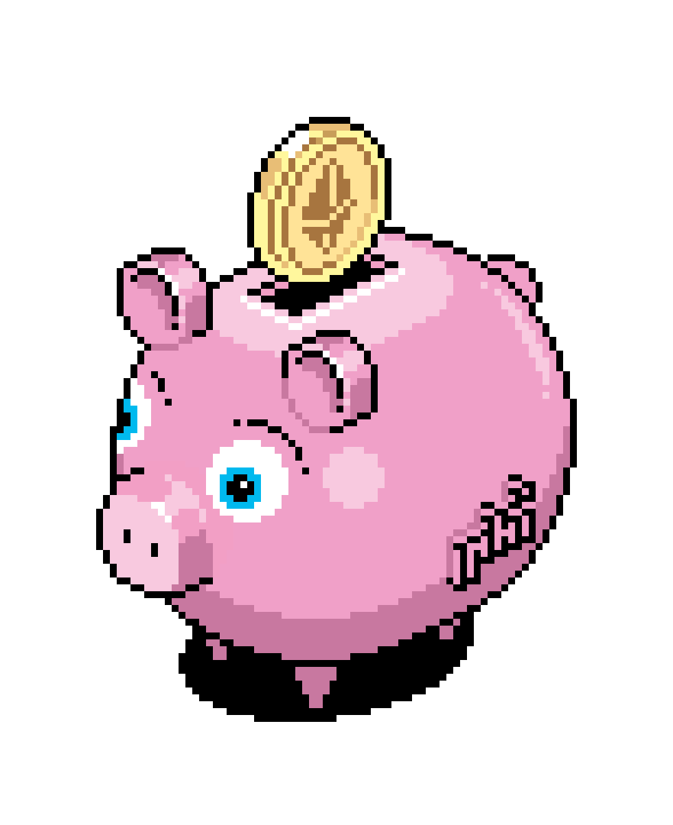 Piggy Bank Pink