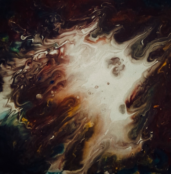 Abstract painting moment 🎨💓 #6