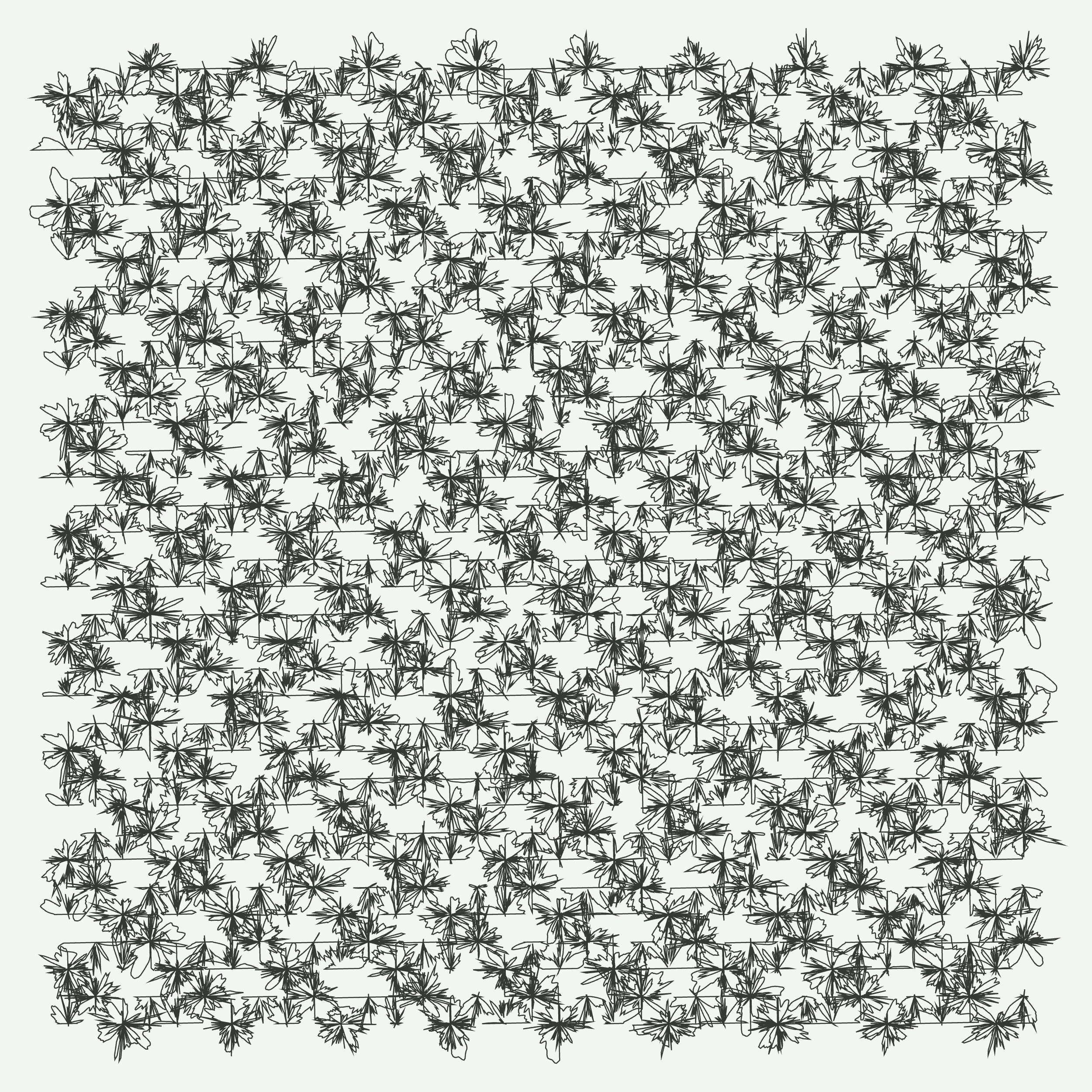 butterfly flowers, repetition  [WIP]