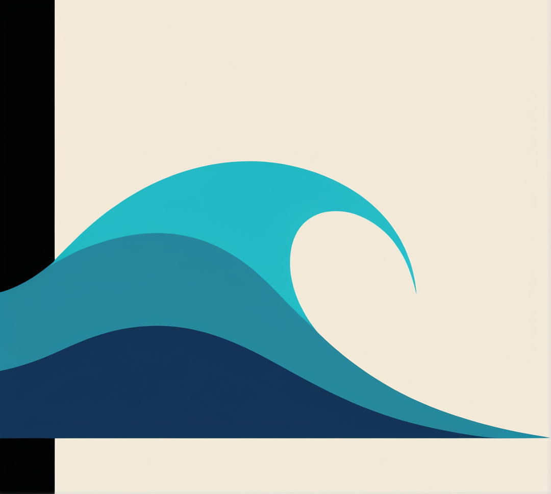 Art Focused Wave Reimagined #1