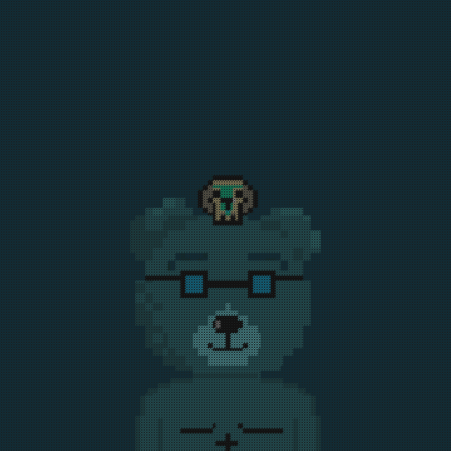 Illuminated Bear #628