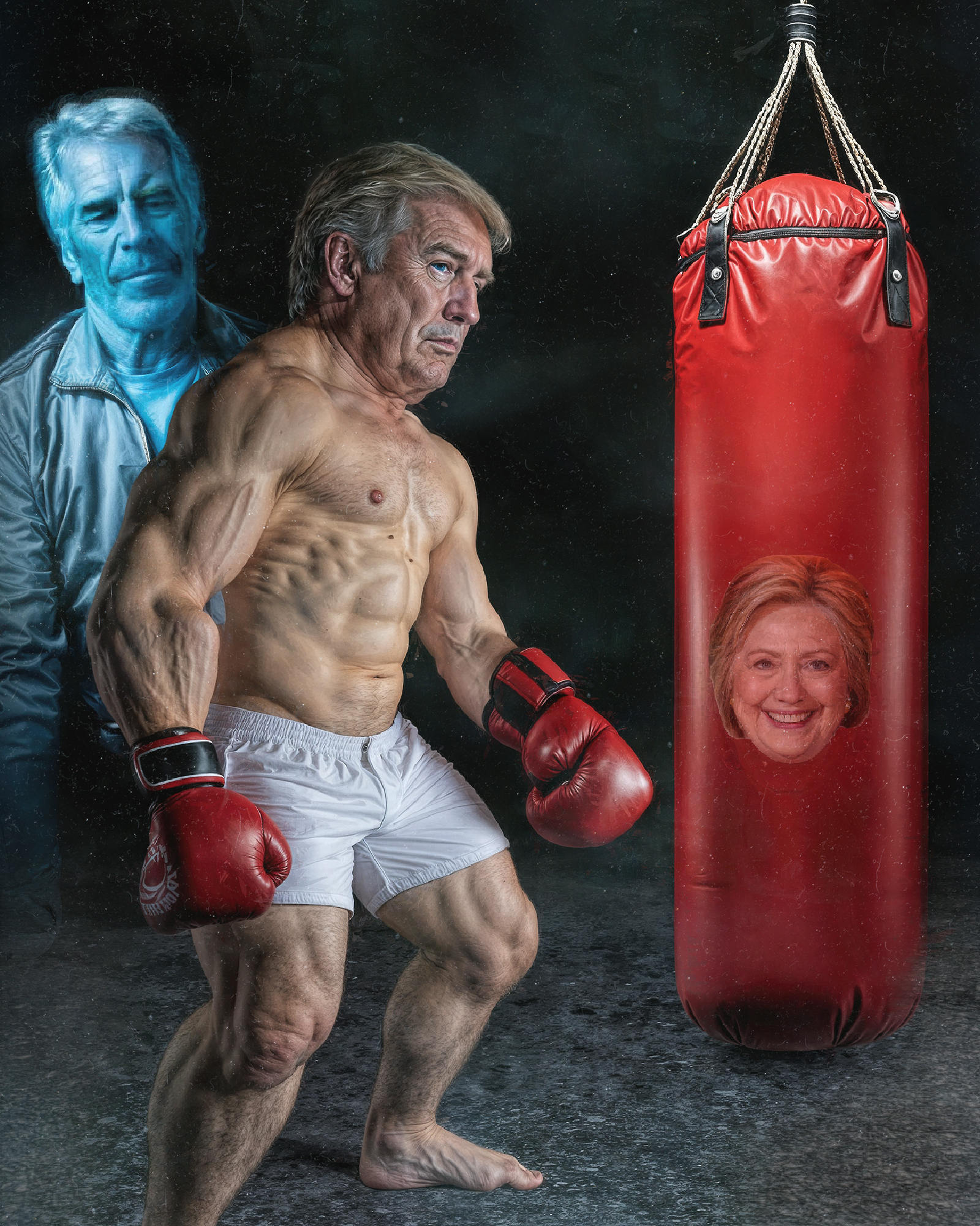 TIME TO GET OUT THE OL' PUNCHING BAG