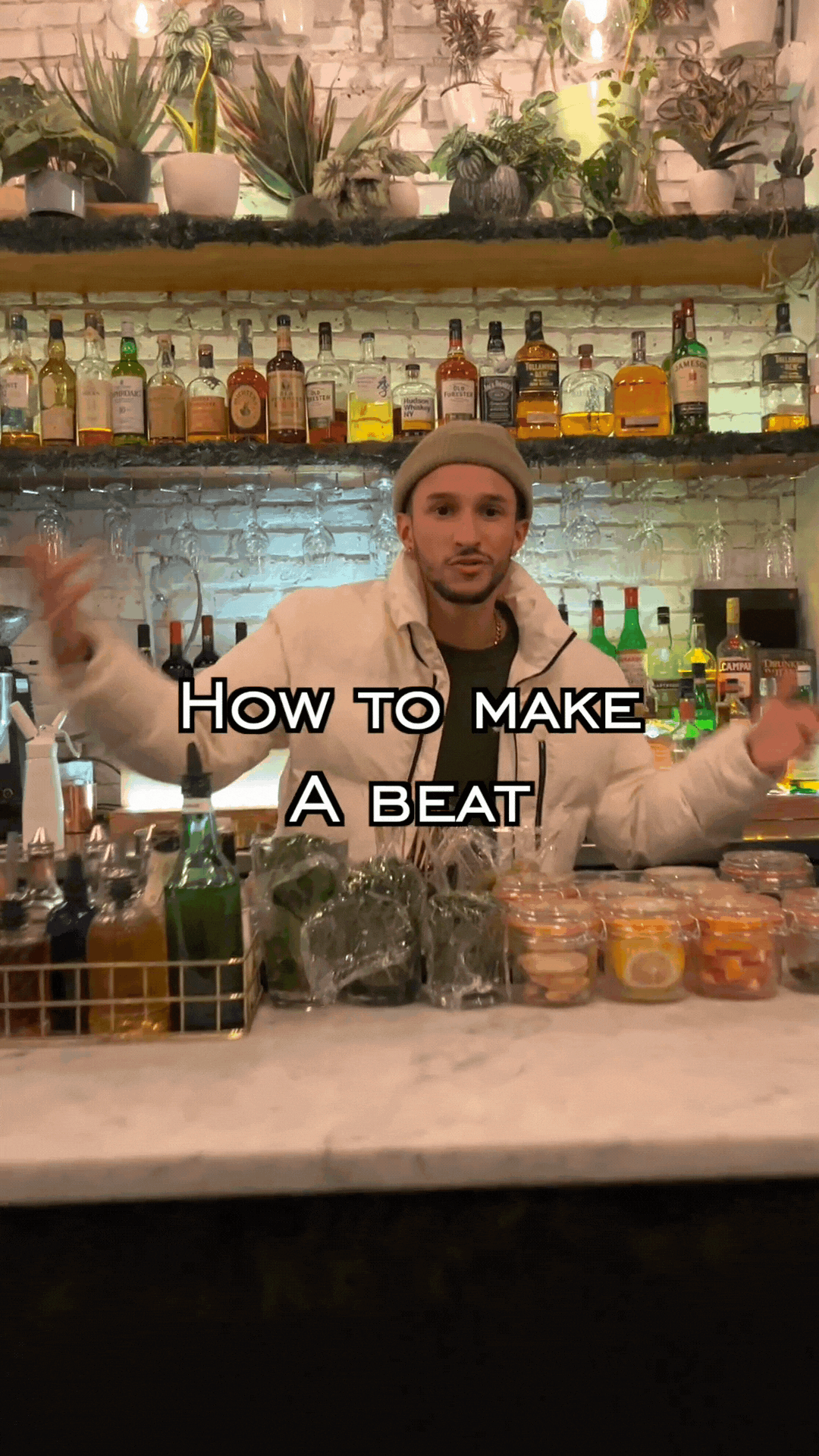 How to Make a Beat using Bartending Sounds