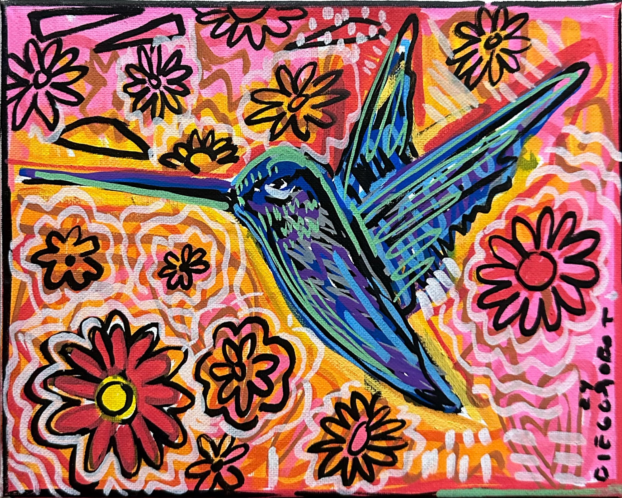 Hummingbird warmth #6