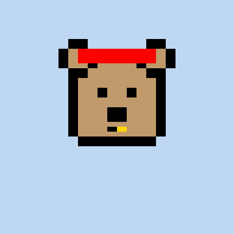 Pixel Bear #39201