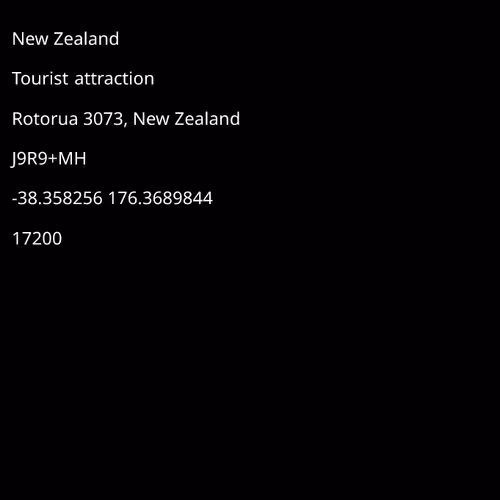 Fan of Waiotapu Thermal Wonderland