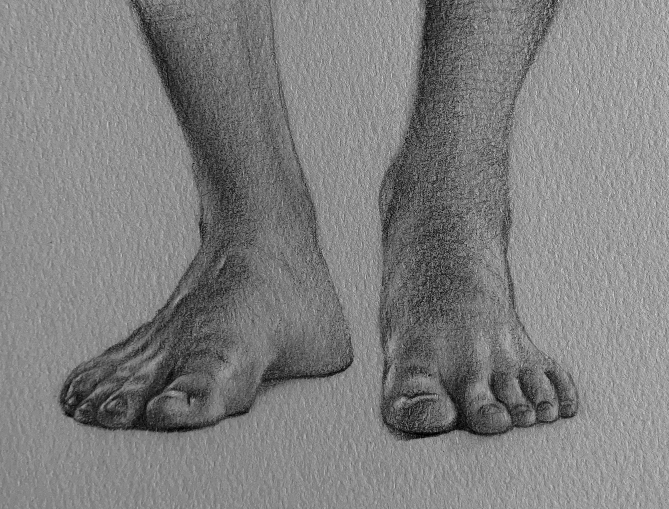 Feet drawing #1