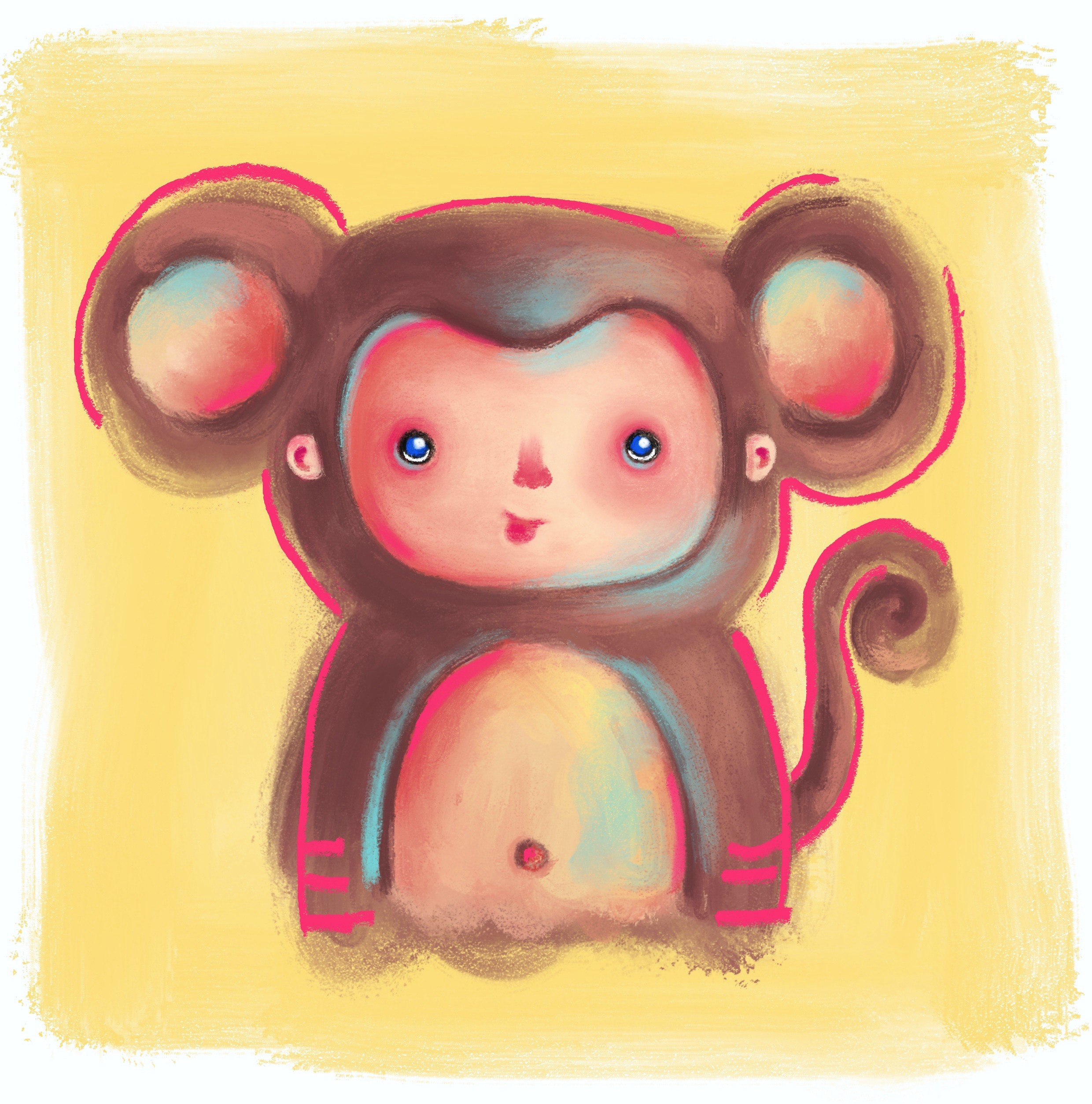 Sometimes I'm a monkey too...🐵🐒