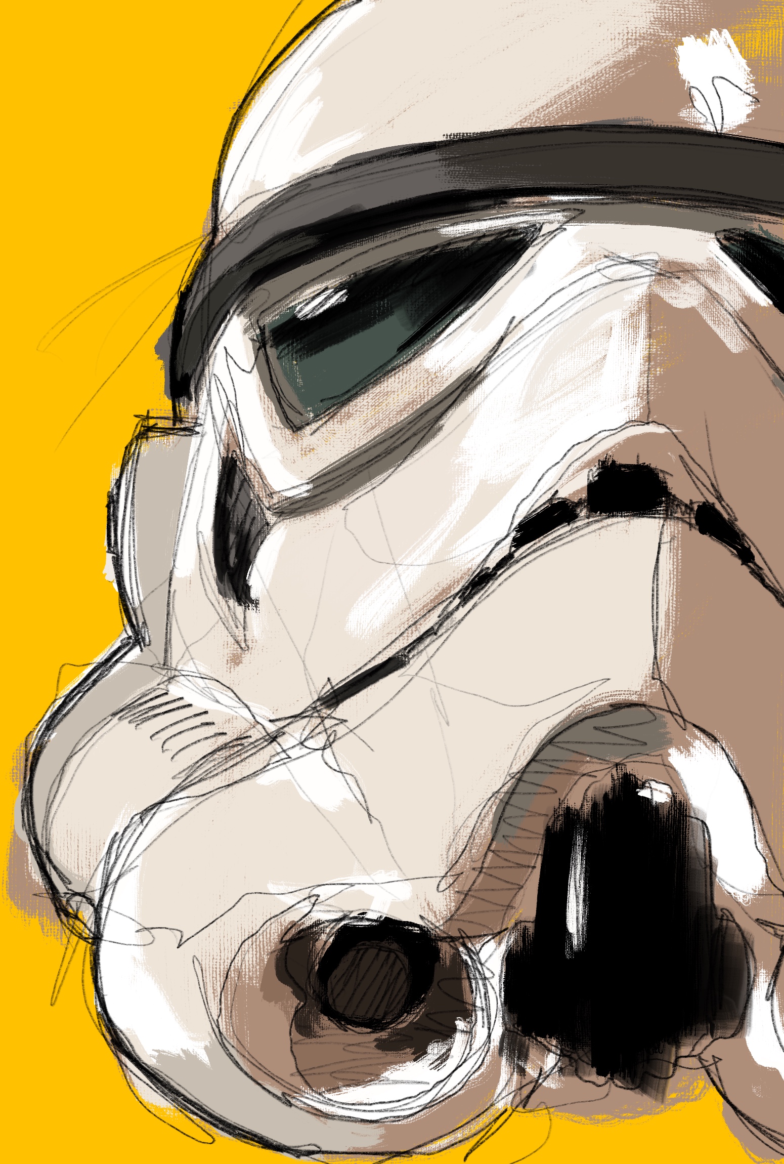 Bucket study // colored